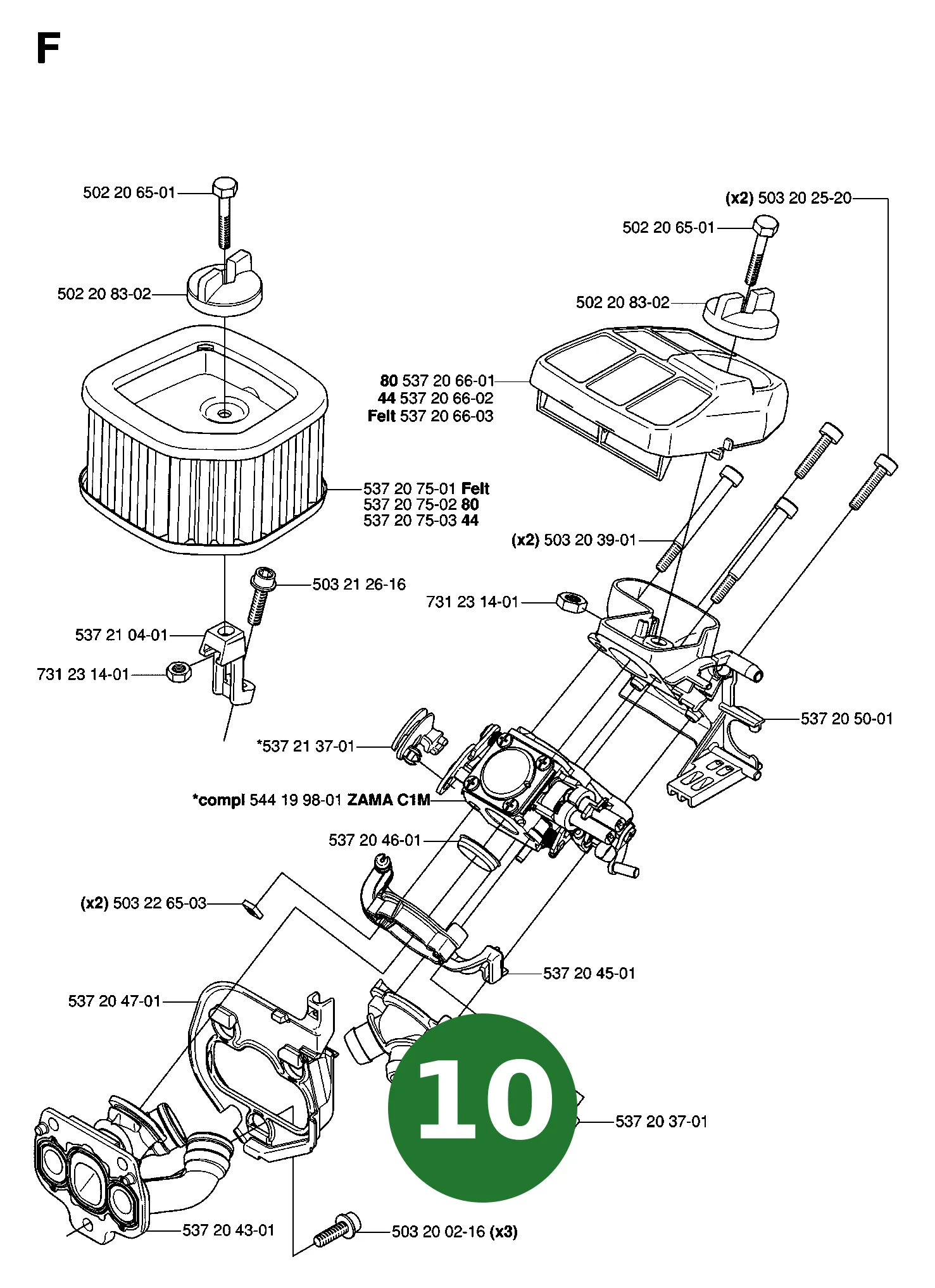 Position im Ersatzteilkatalog