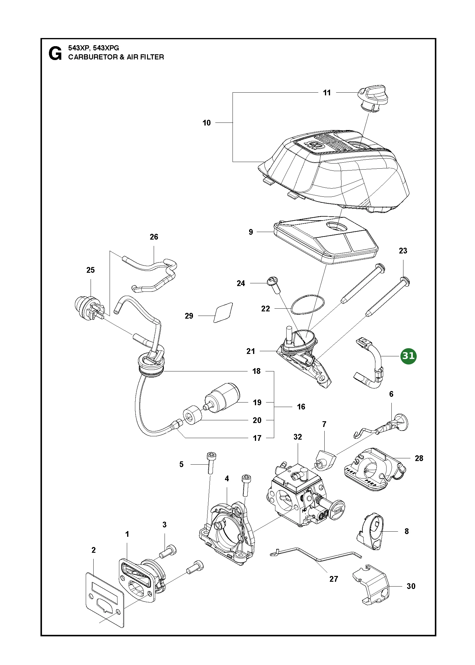 Position im Ersatzteilkatalog