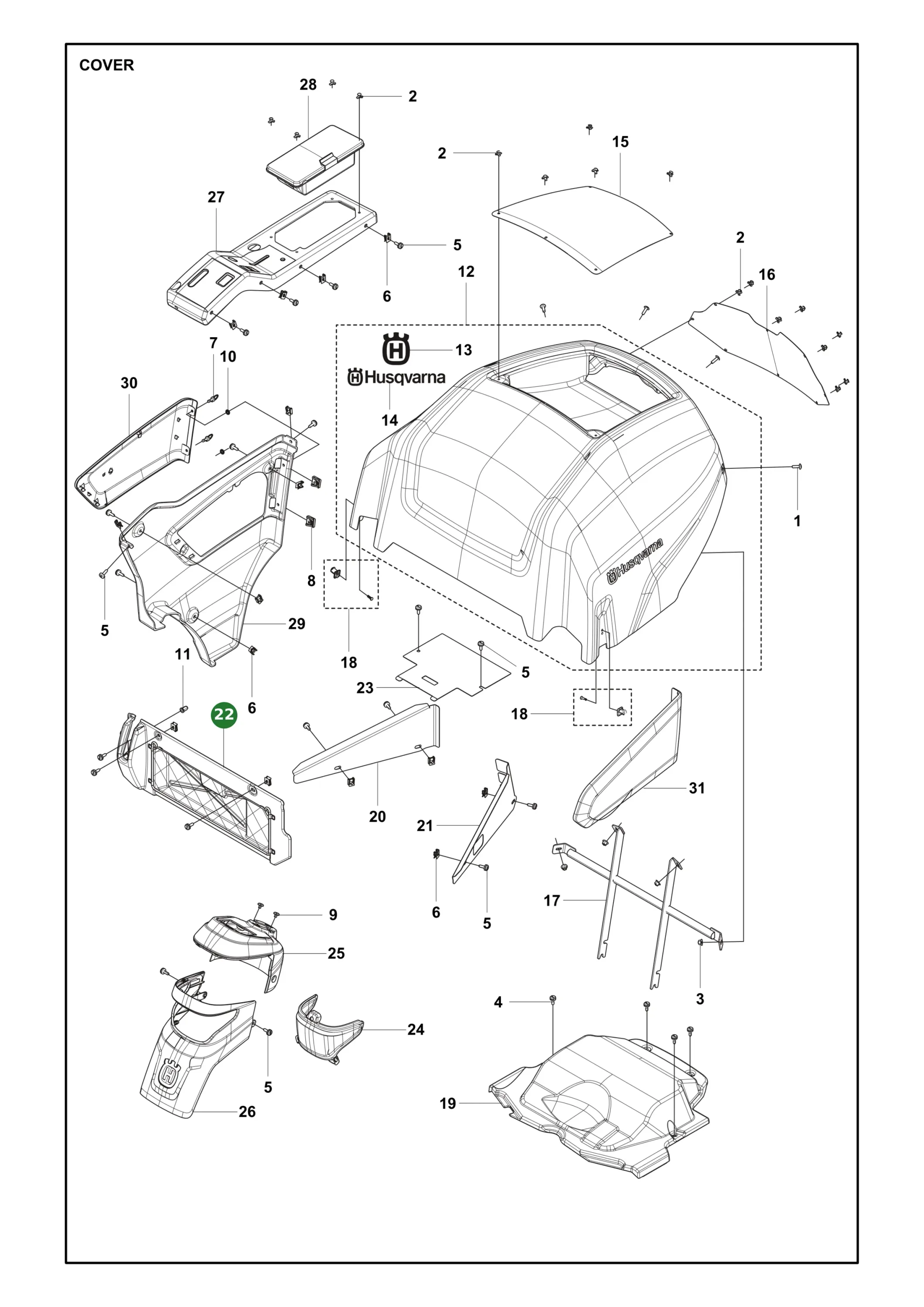 Position im Ersatzteilkatalog