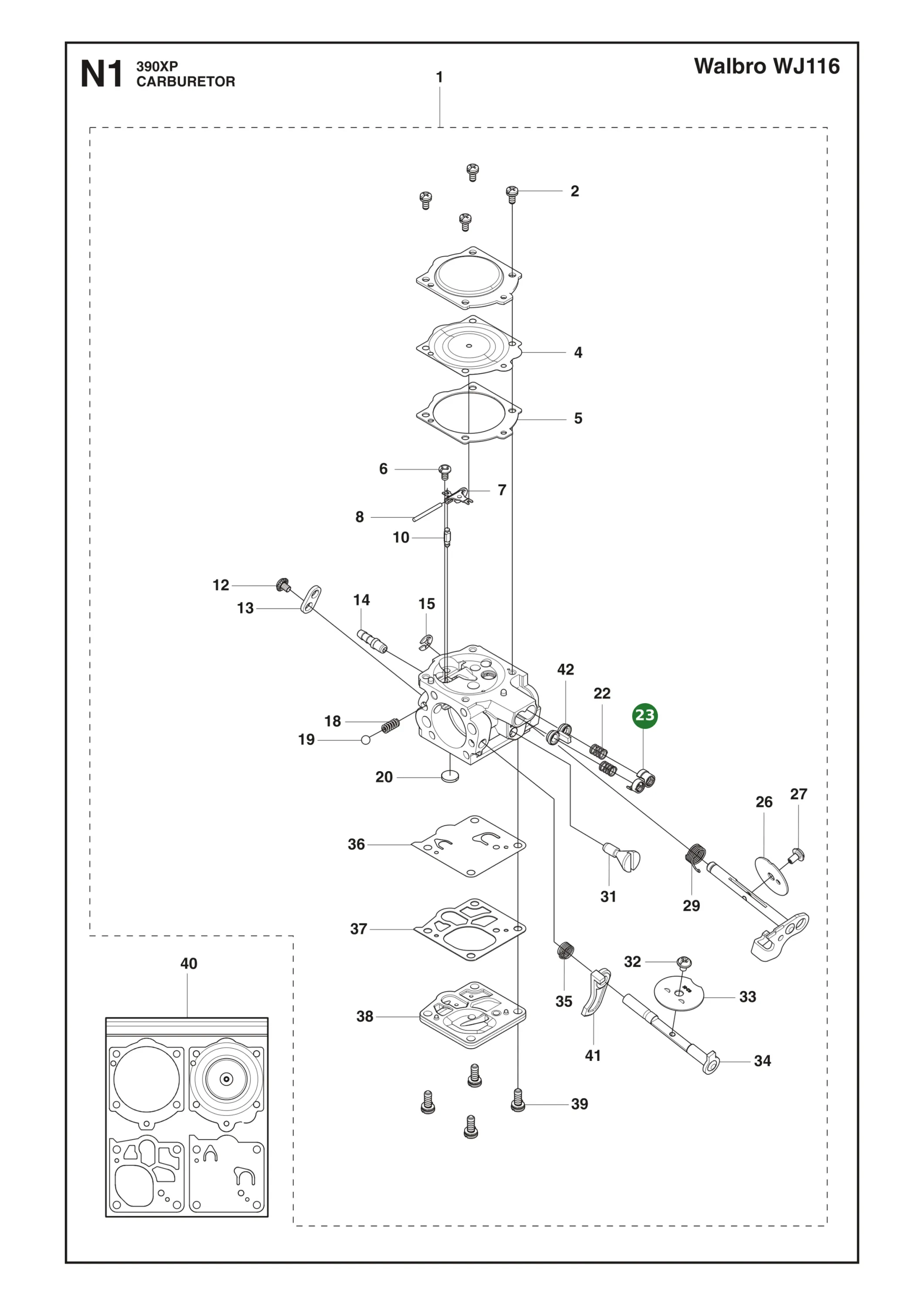 Position im Ersatzteilkatalog