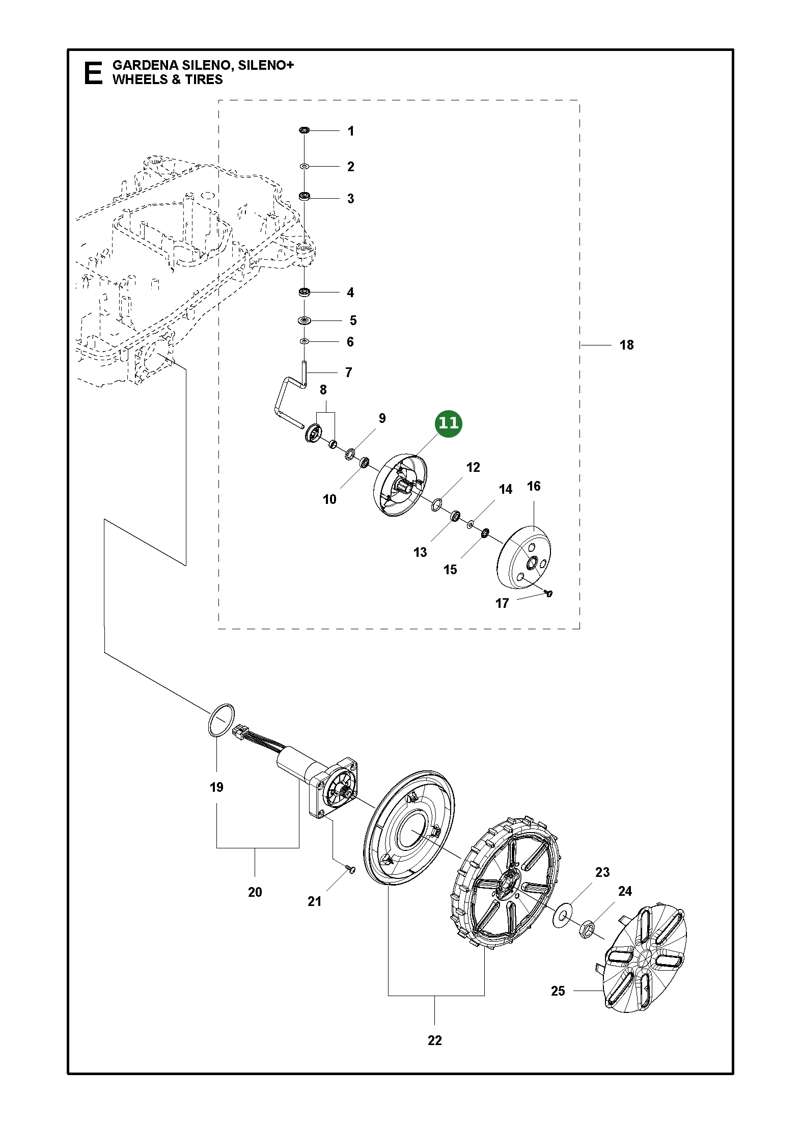 Position im Ersatzteilkatalog