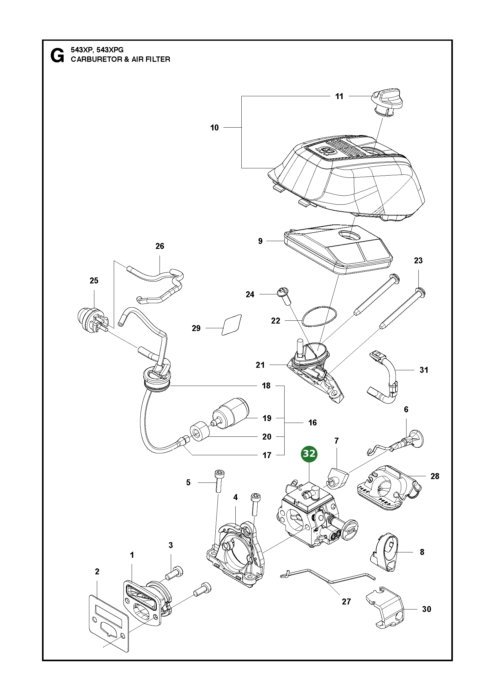 Position im Ersatzteilkatalog