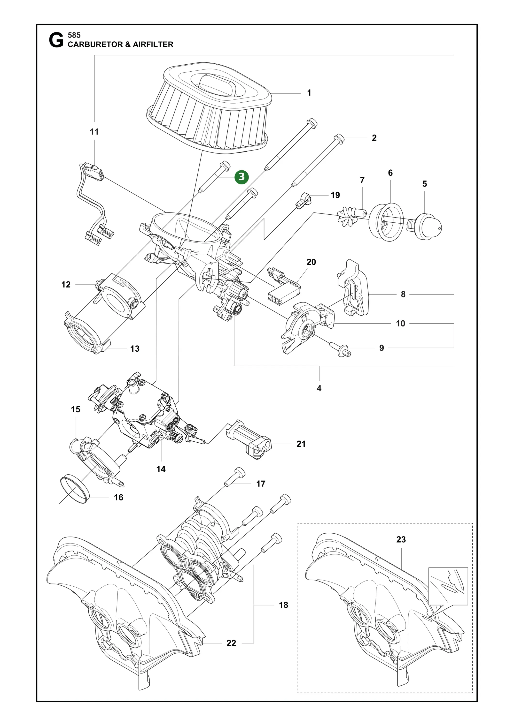 Position im Ersatzteilkatalog