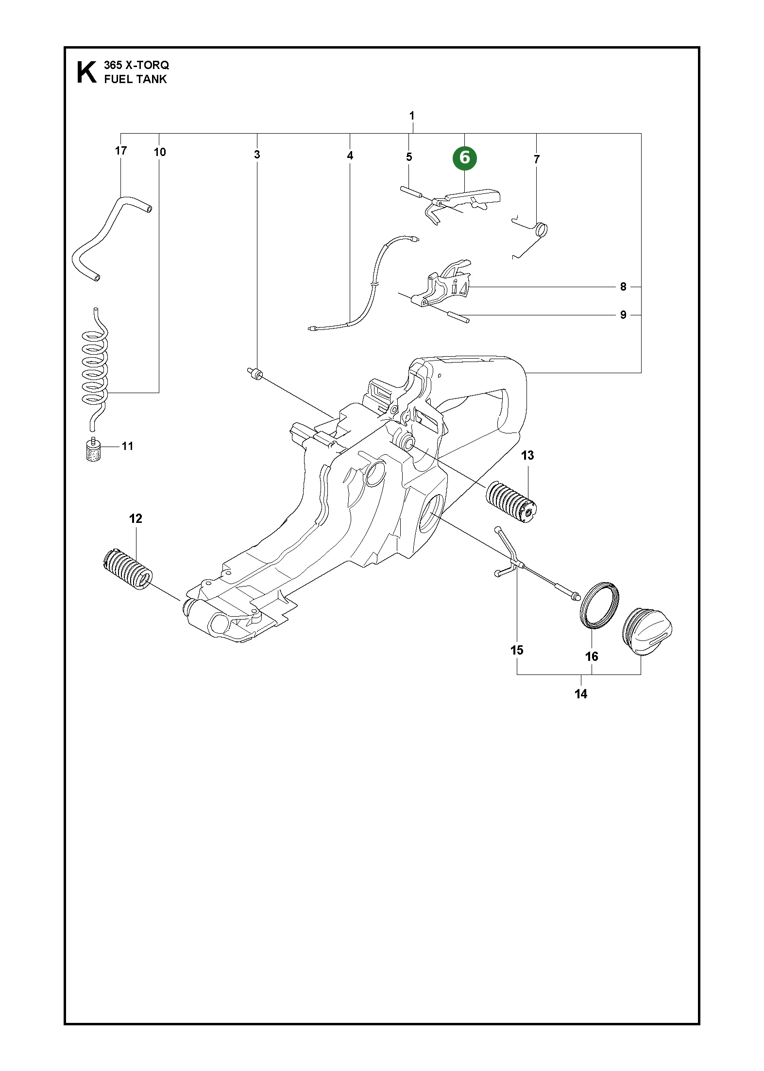 Gassperre f&uuml;r Husqvarna Motors&auml;gen