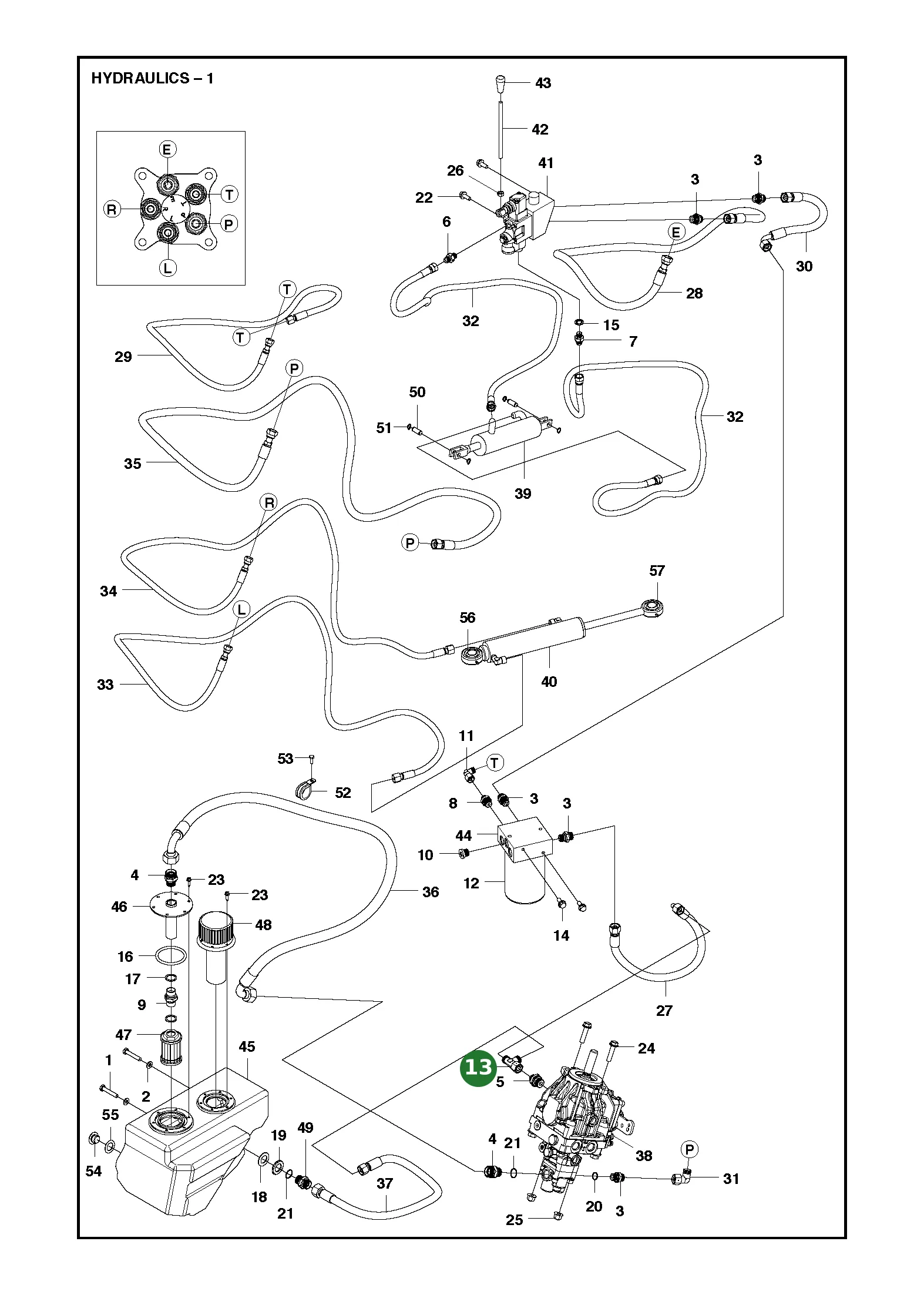 Position im Ersatzteilkatalog
