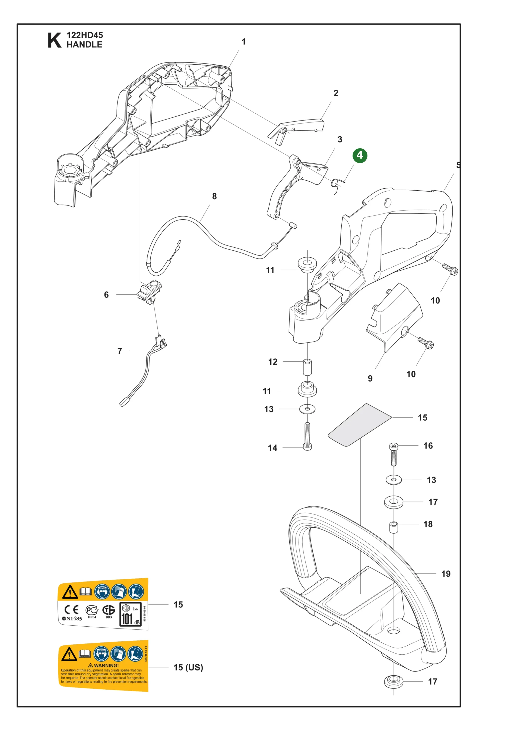 Position im Ersatzteilkatalog