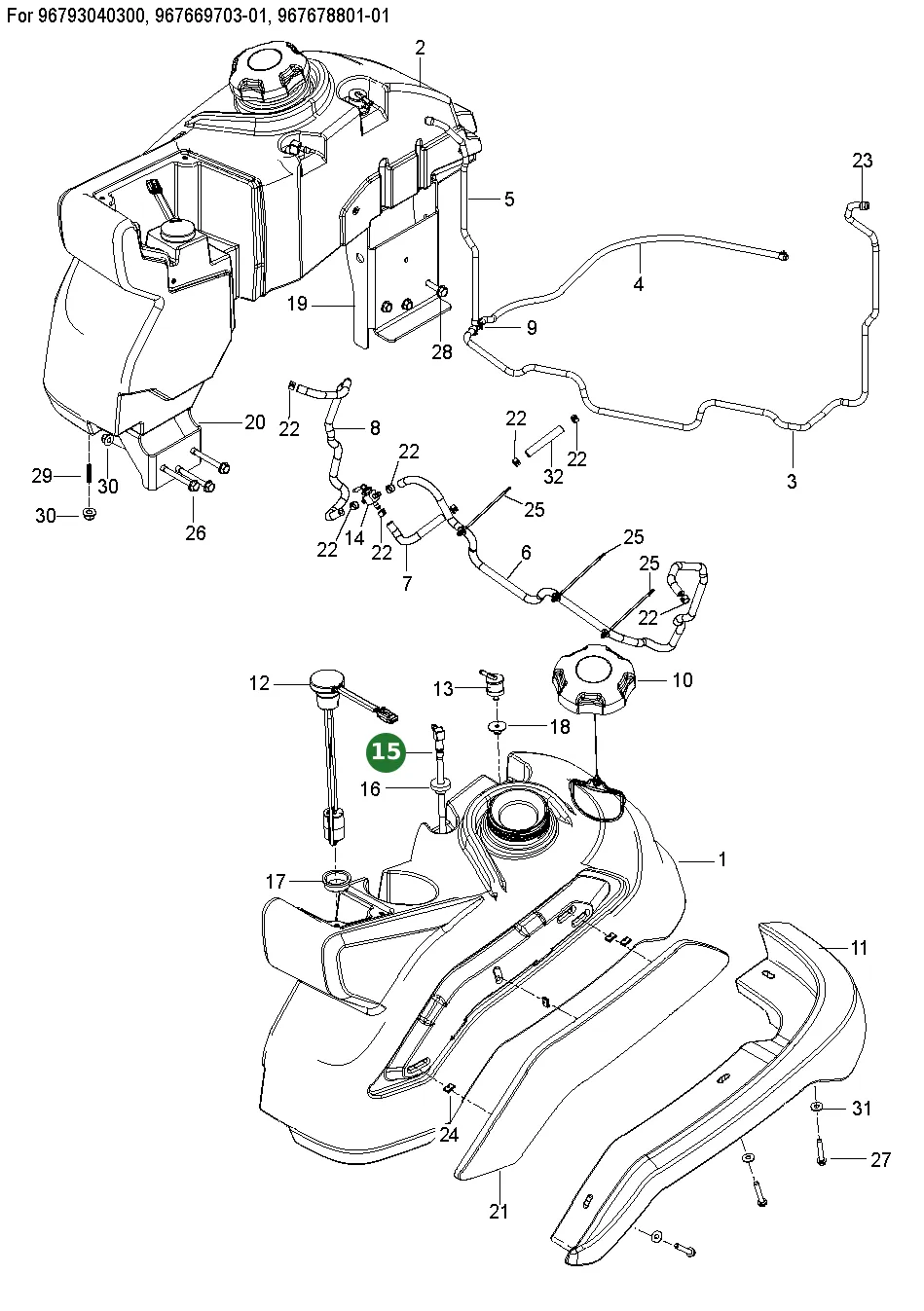 Position im Ersatzteilkatalog