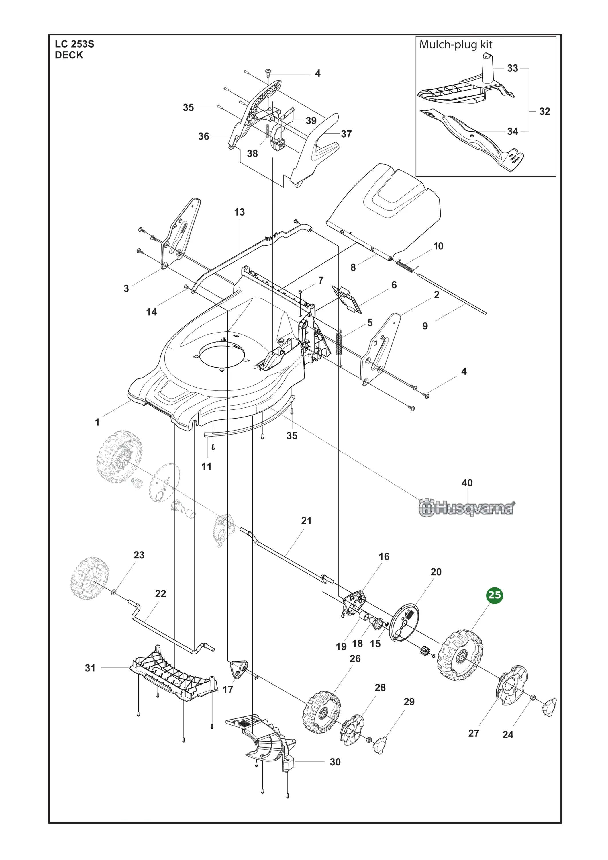 Position im Ersatzteilkatalog