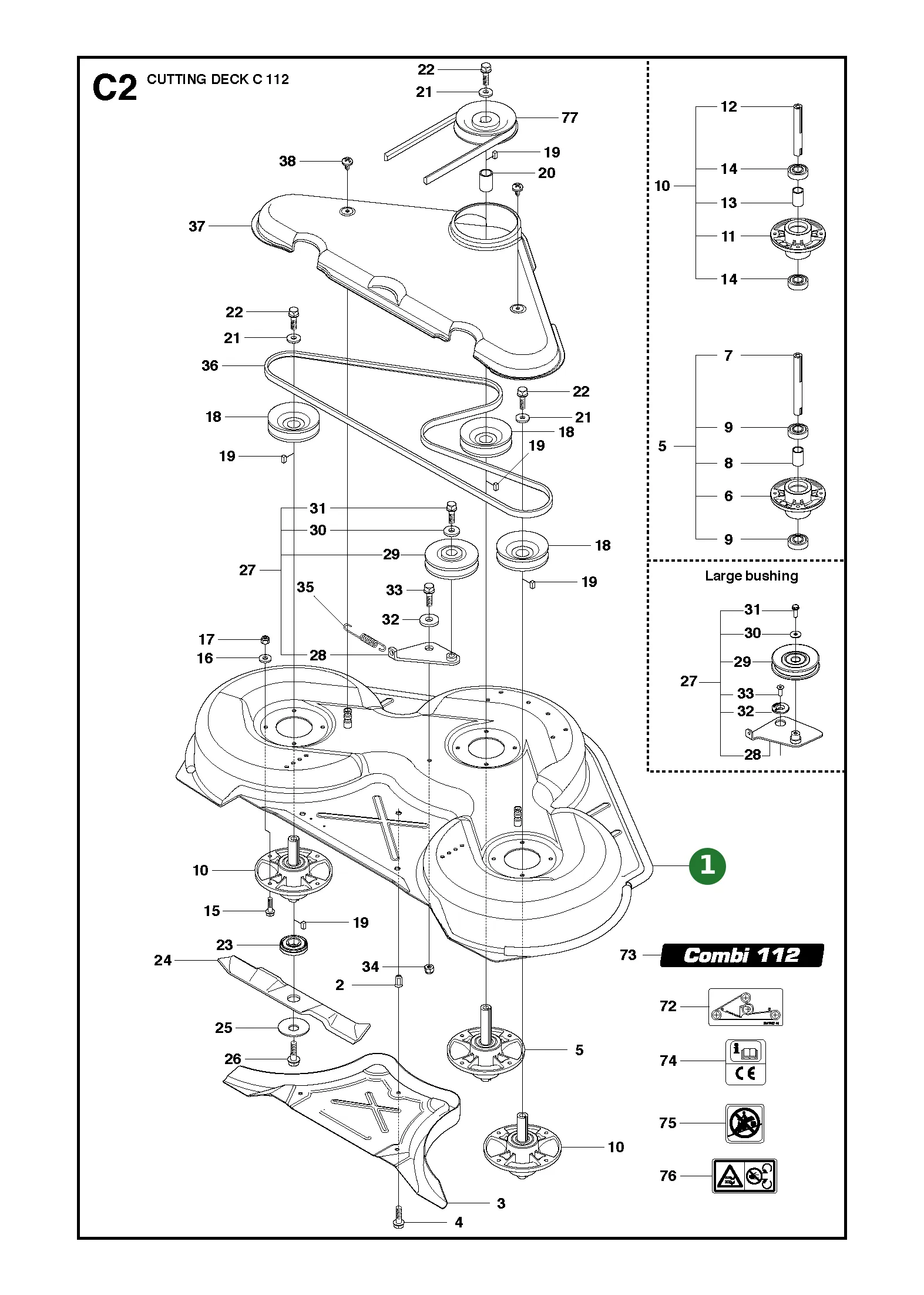 Position im Ersatzteilkatalog