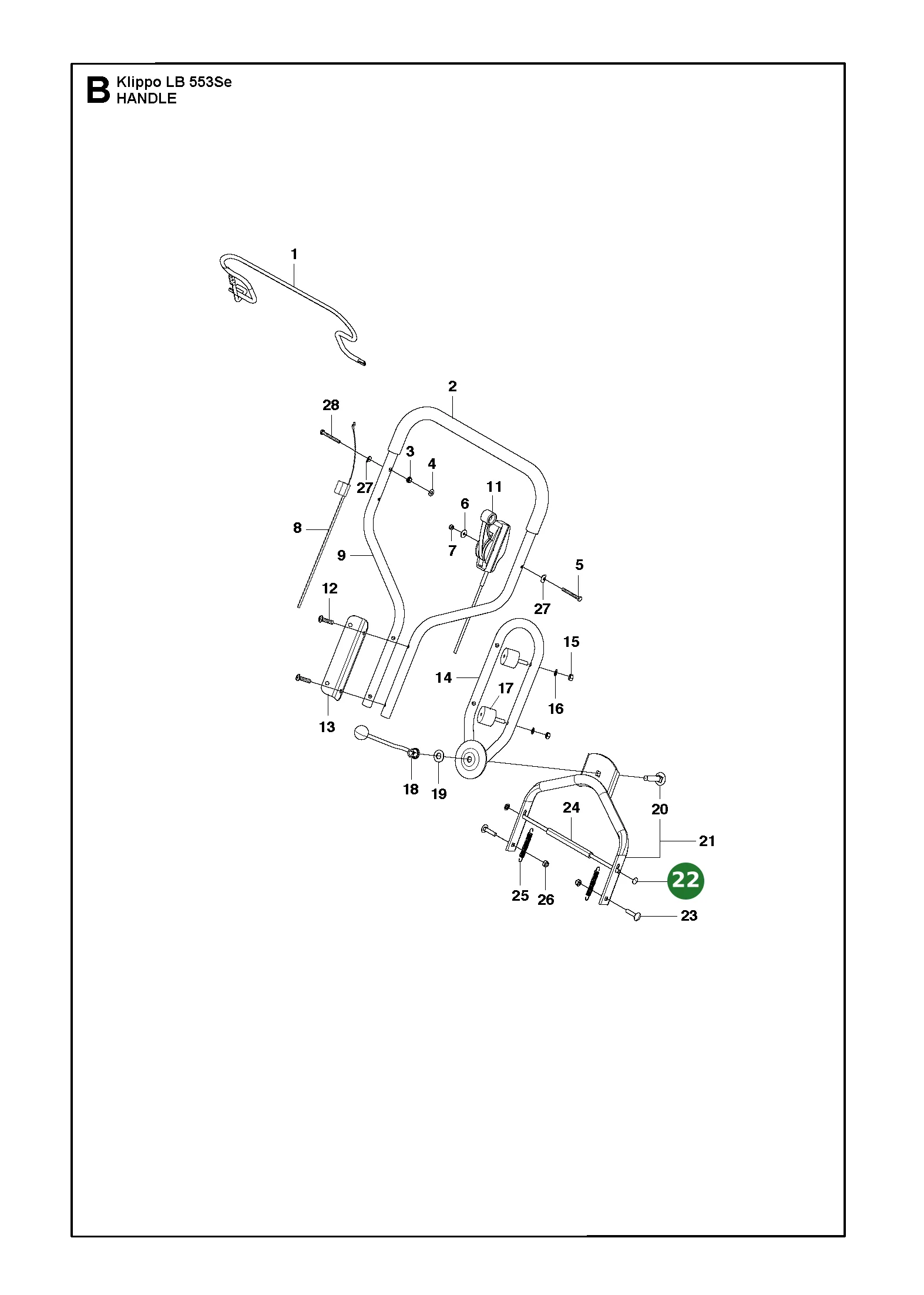 Position im Ersatzteilkatalog
