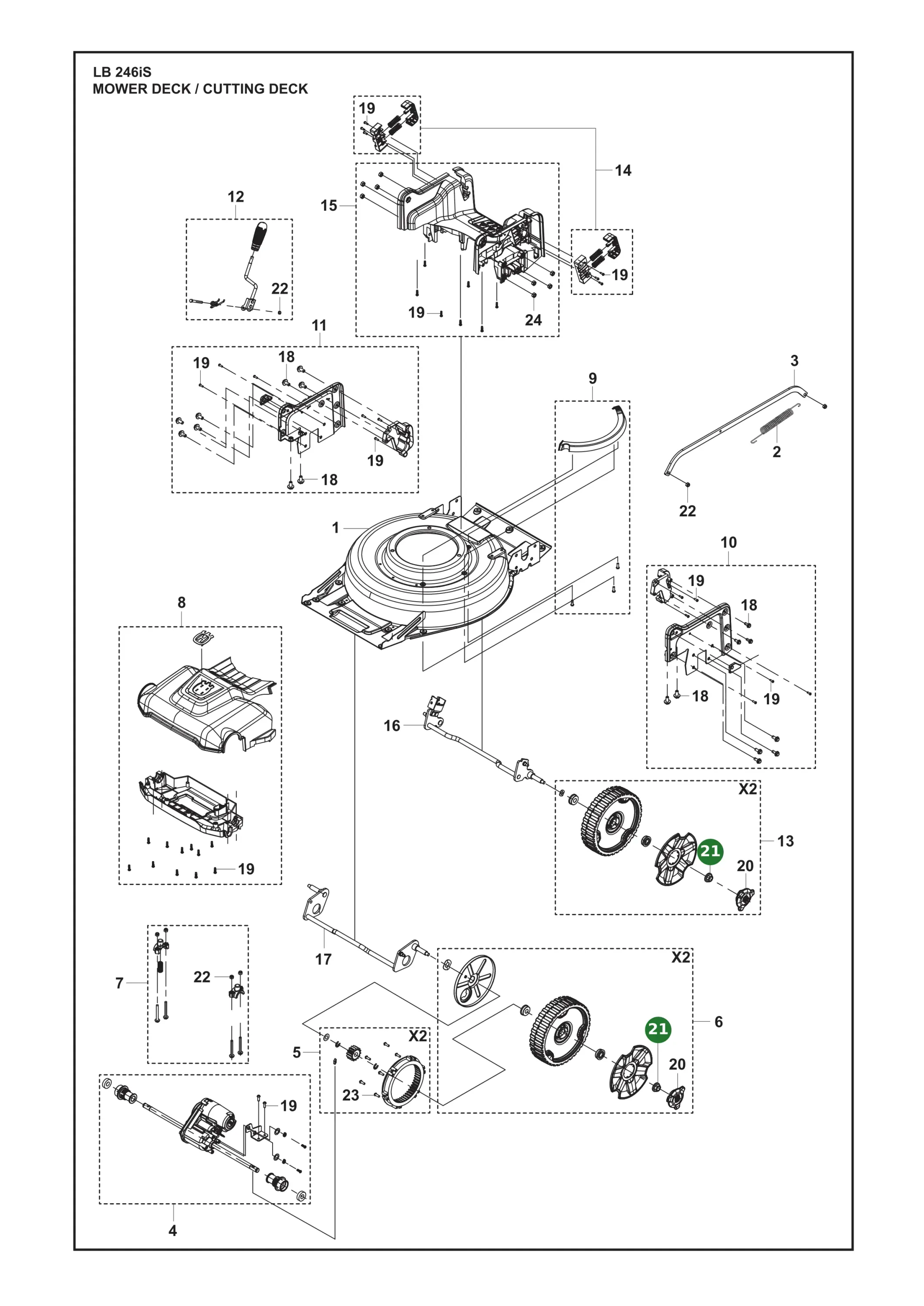 Position im Ersatzteilkatalog