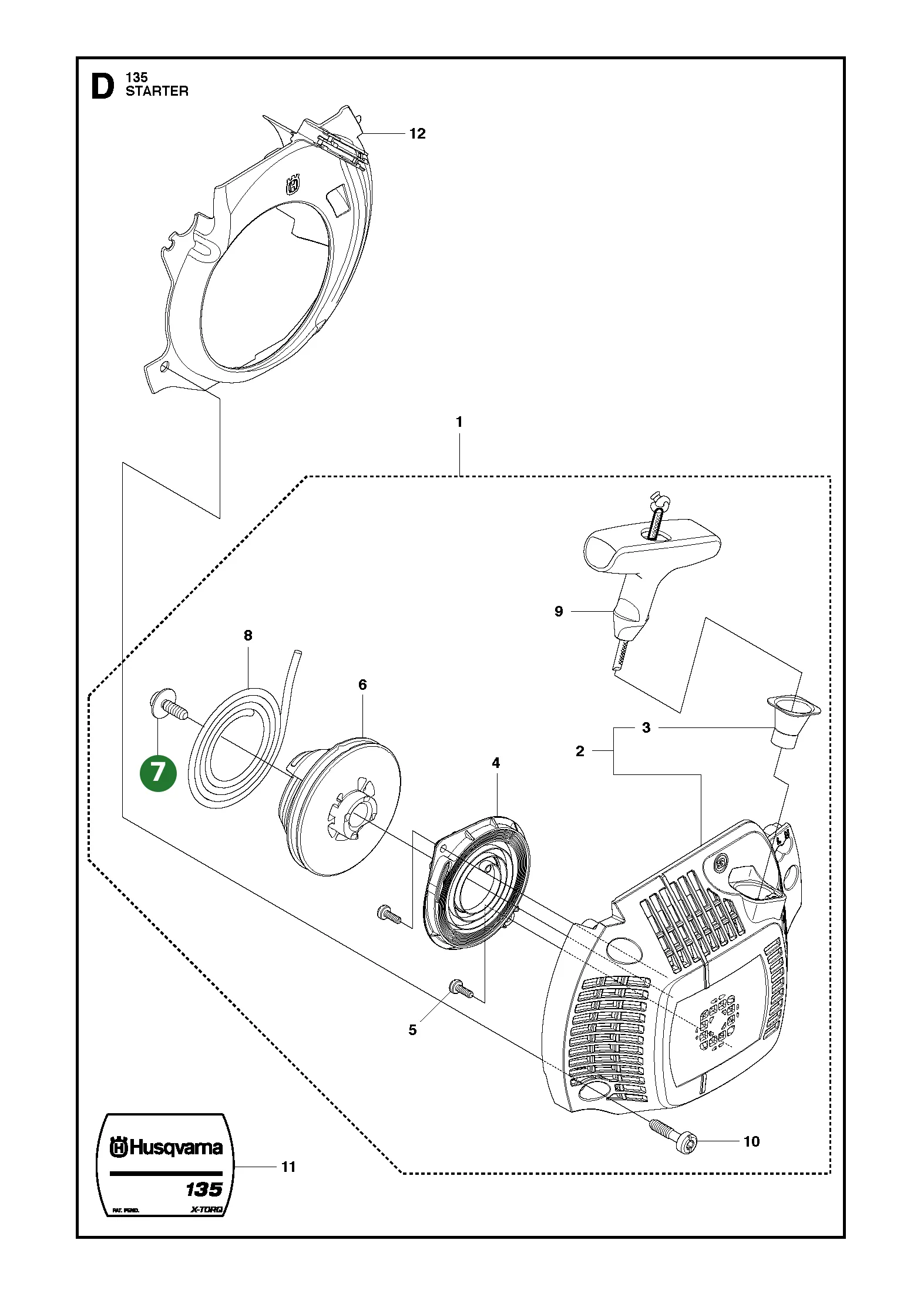 Position im Ersatzteilkatalog