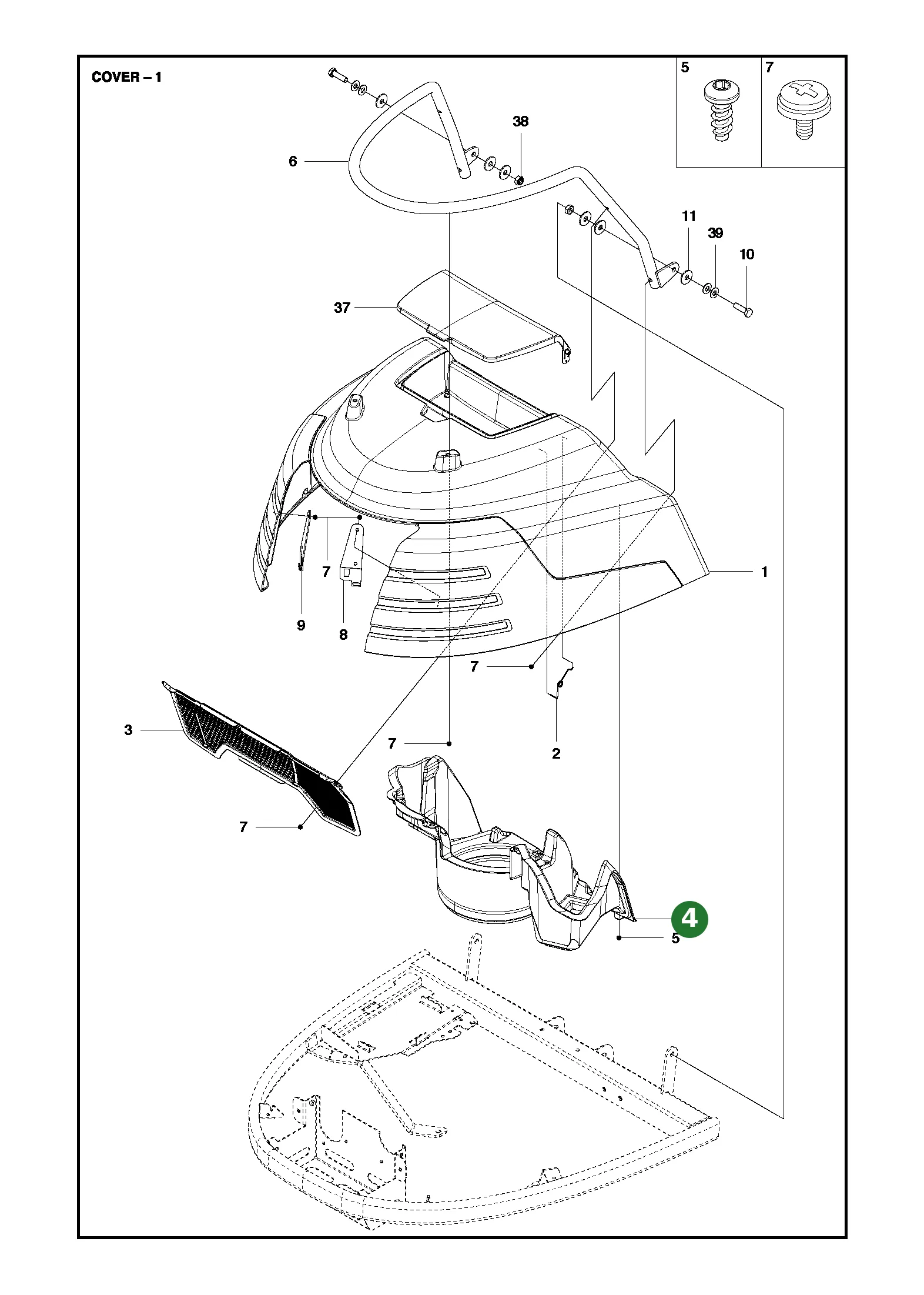 Position im Ersatzteilkatalog