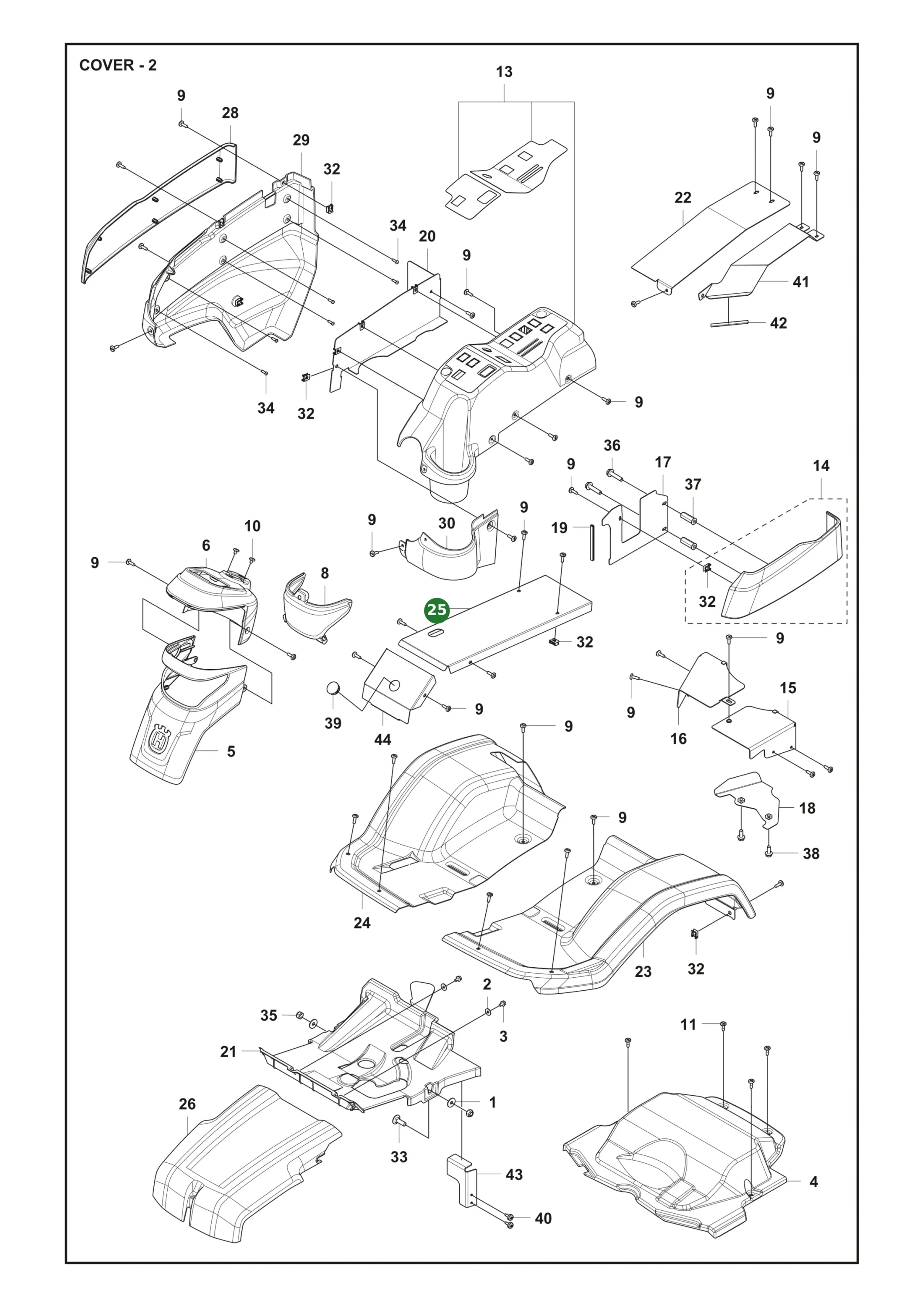 Position im Ersatzteilkatalog
