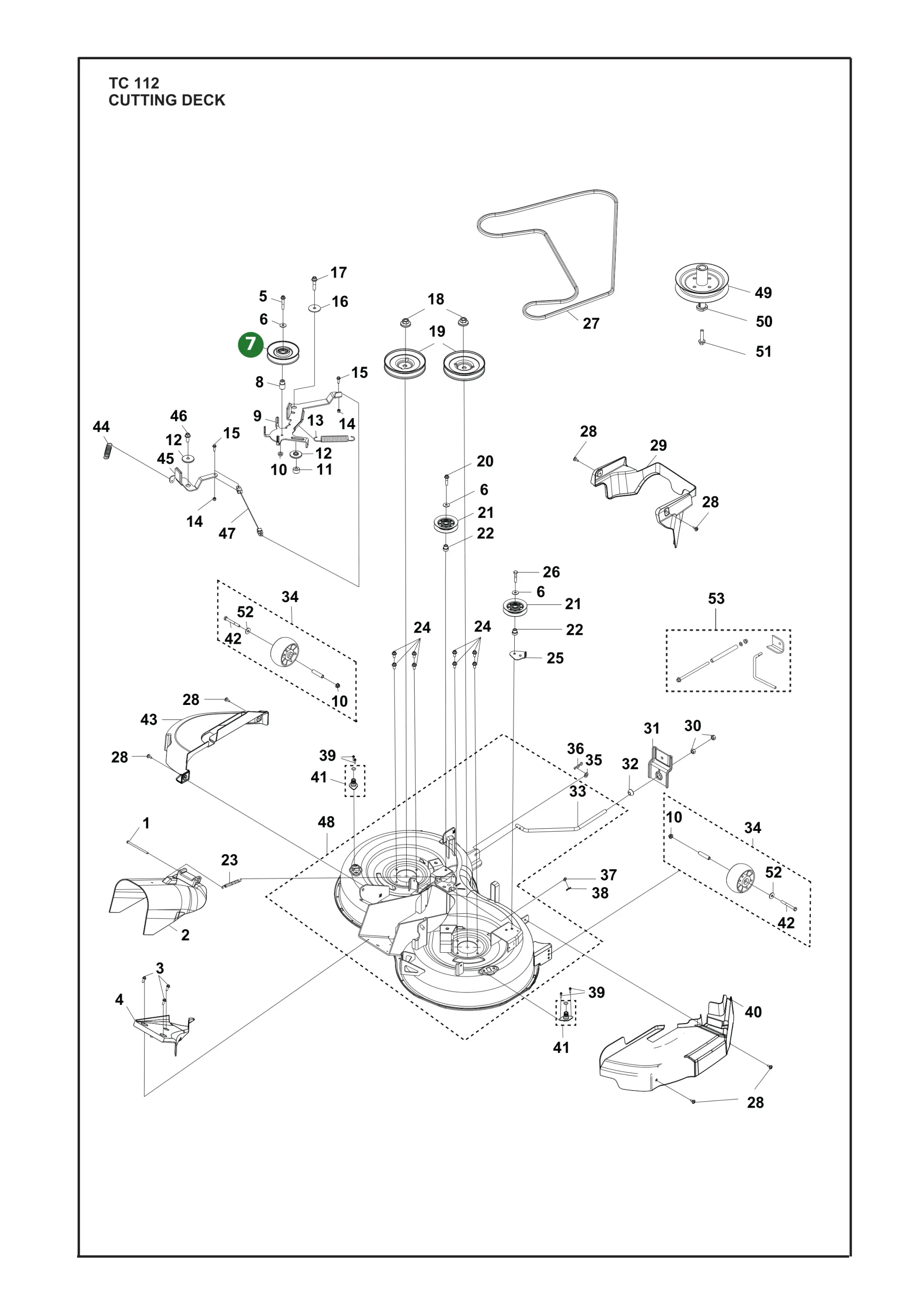 Position im Ersatzteilkatalog