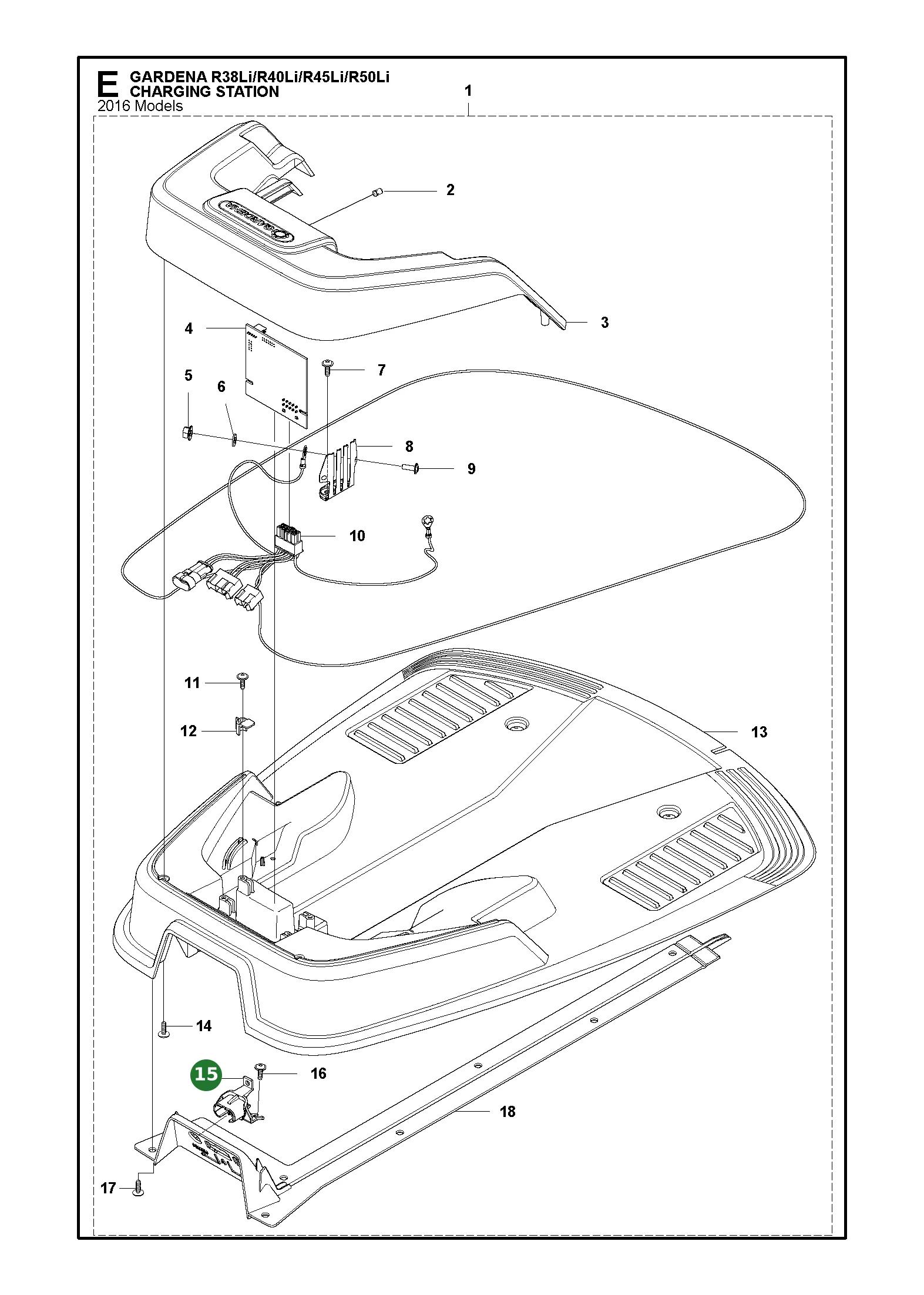 Position im Ersatzteilkatalog