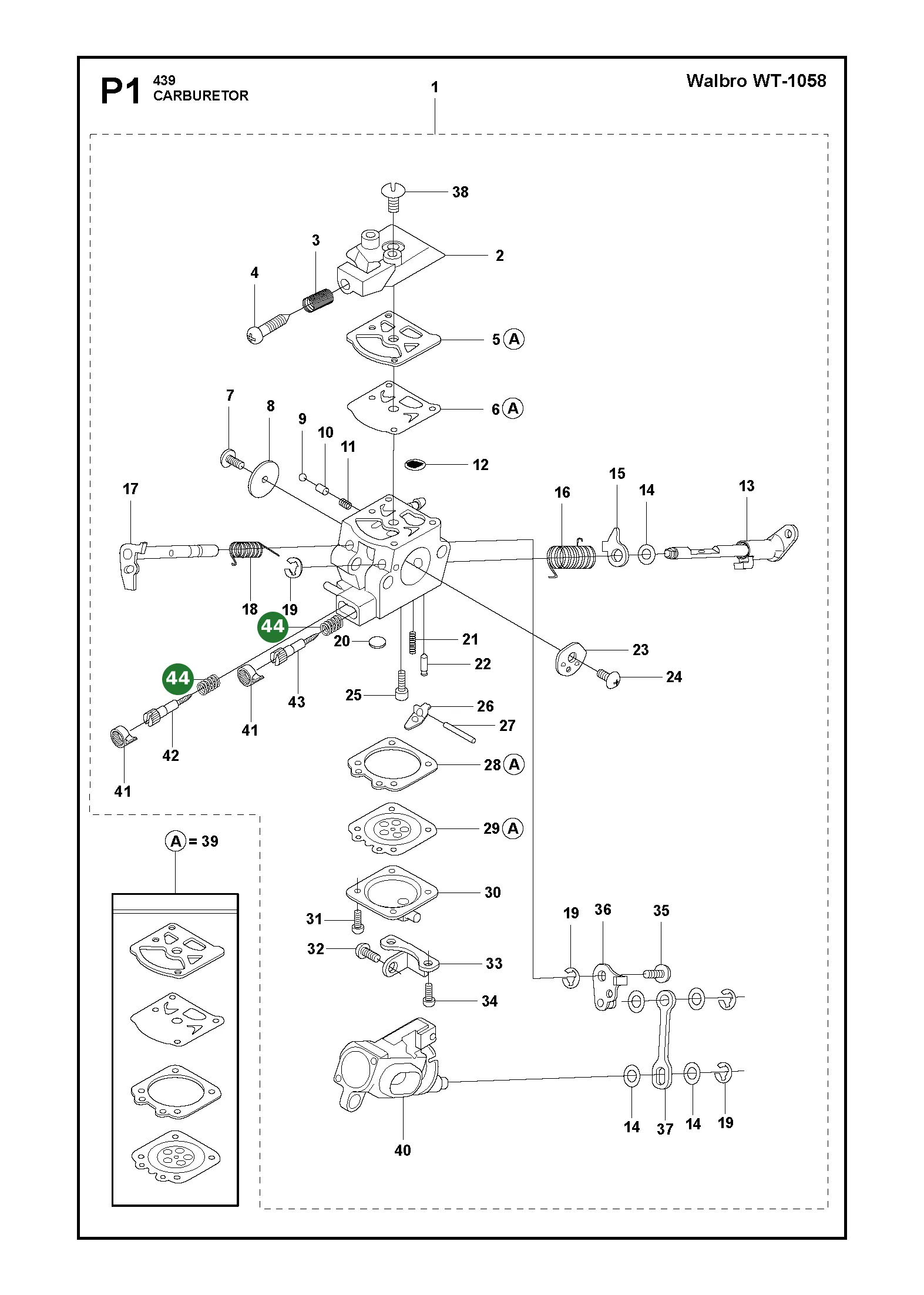 Position im Ersatzteilkatalog