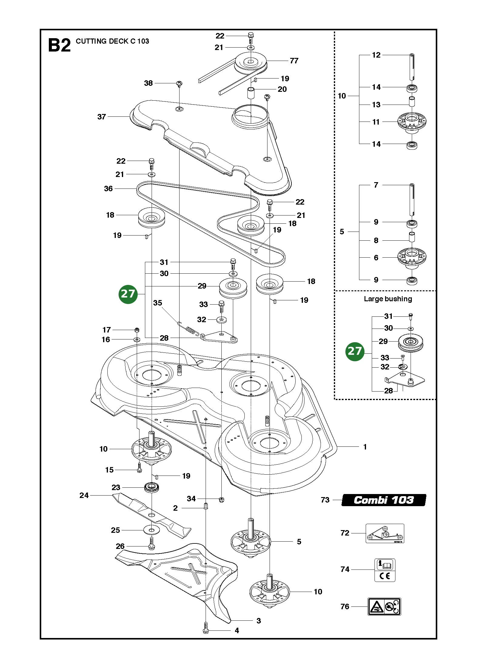 Position im Ersatzteilkatalog