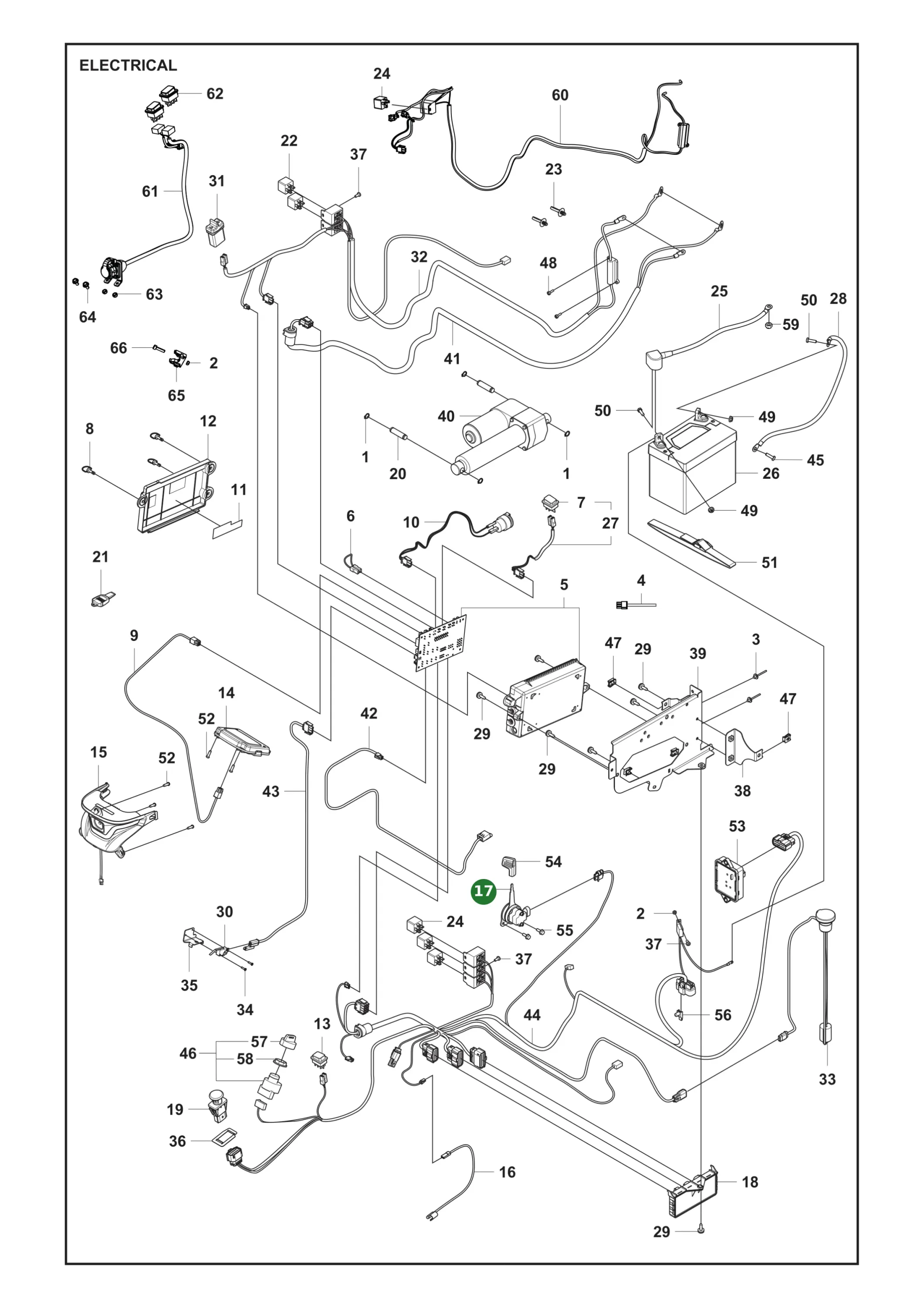 Position im Ersatzteilkatalog