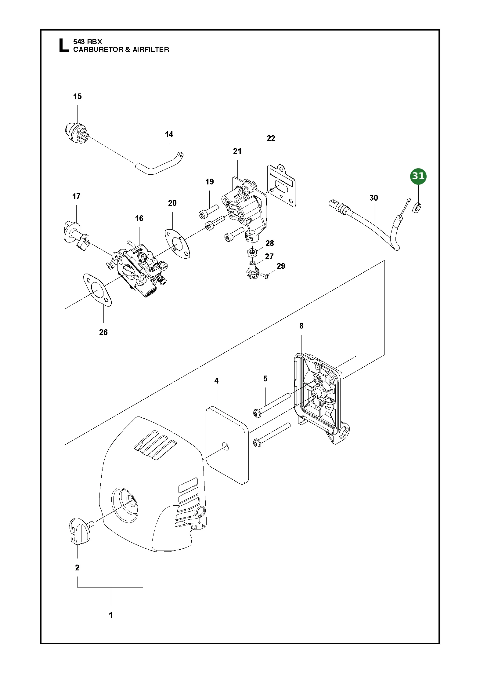 Position im Ersatzteilkatalog