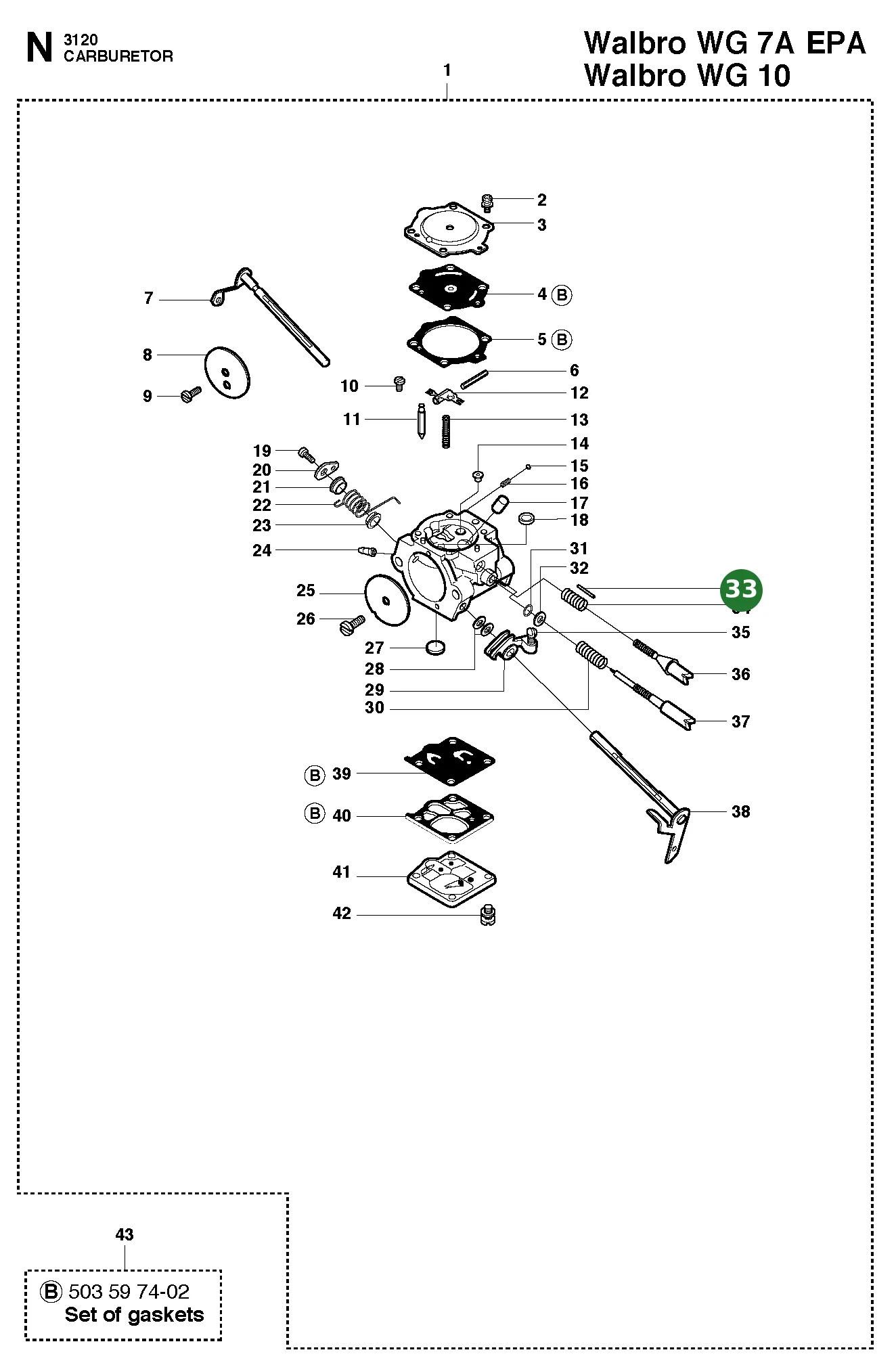 Position im Ersatzteilkatalog