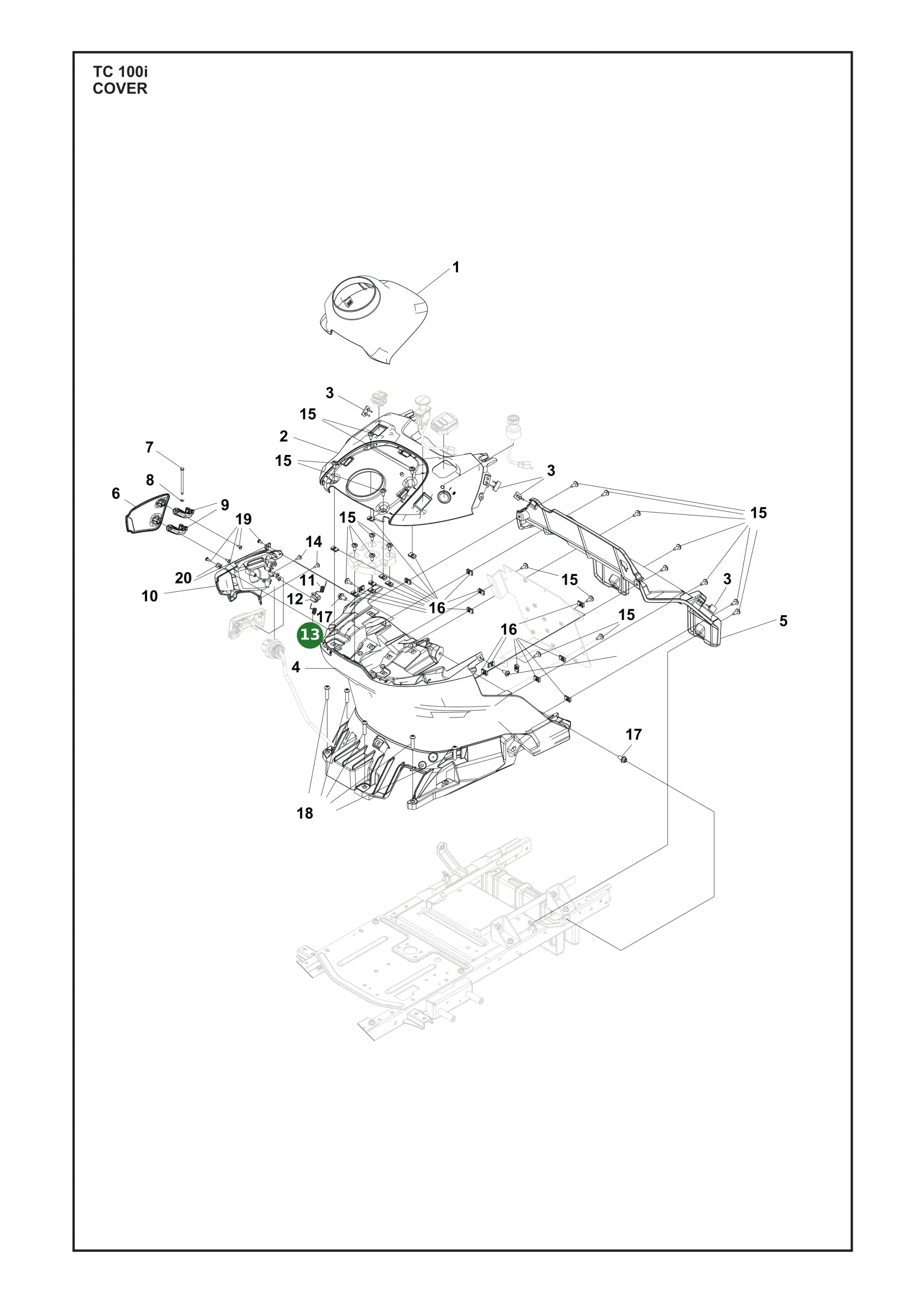 Position im Ersatzteilkatalog