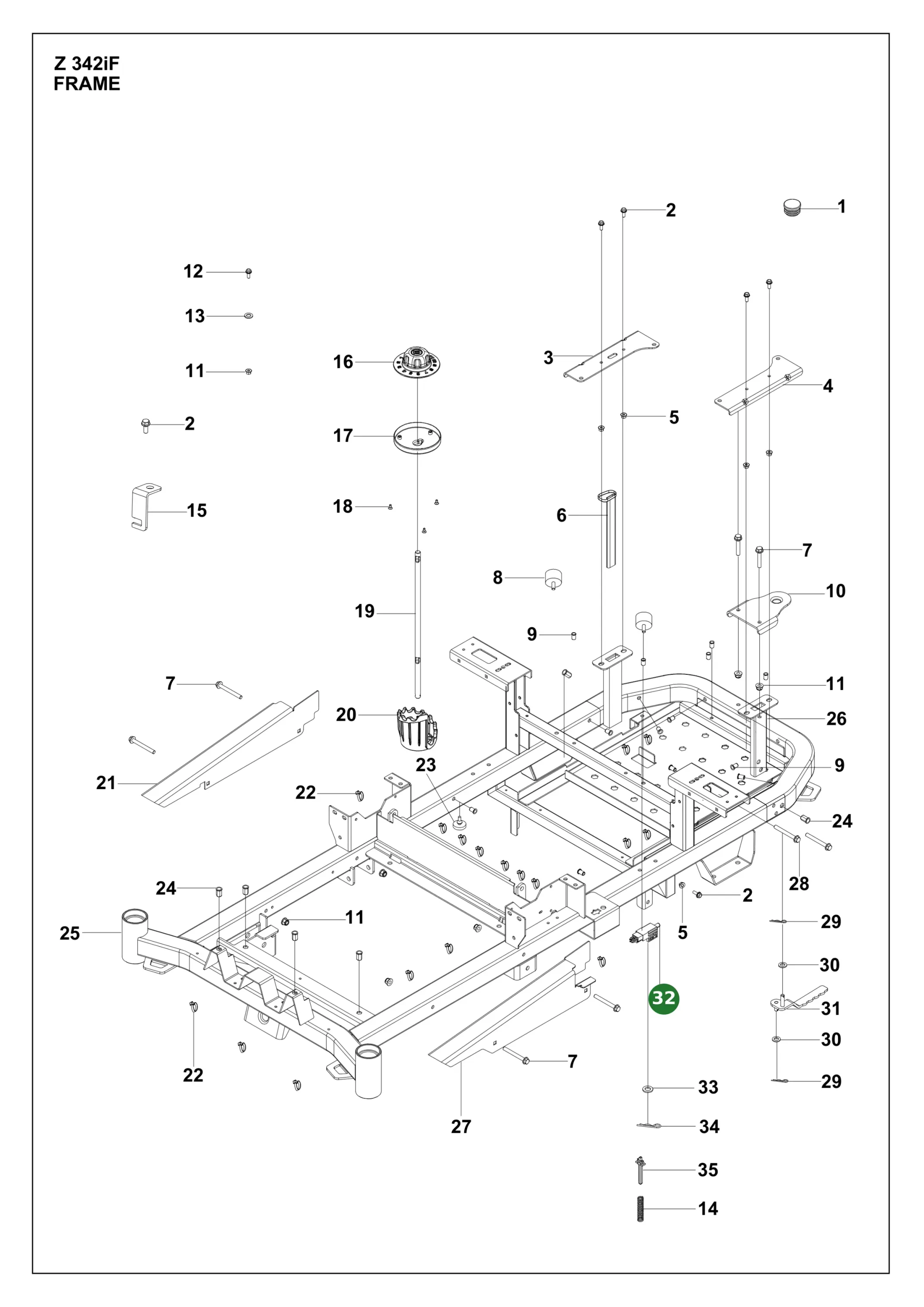 Position im Ersatzteilkatalog