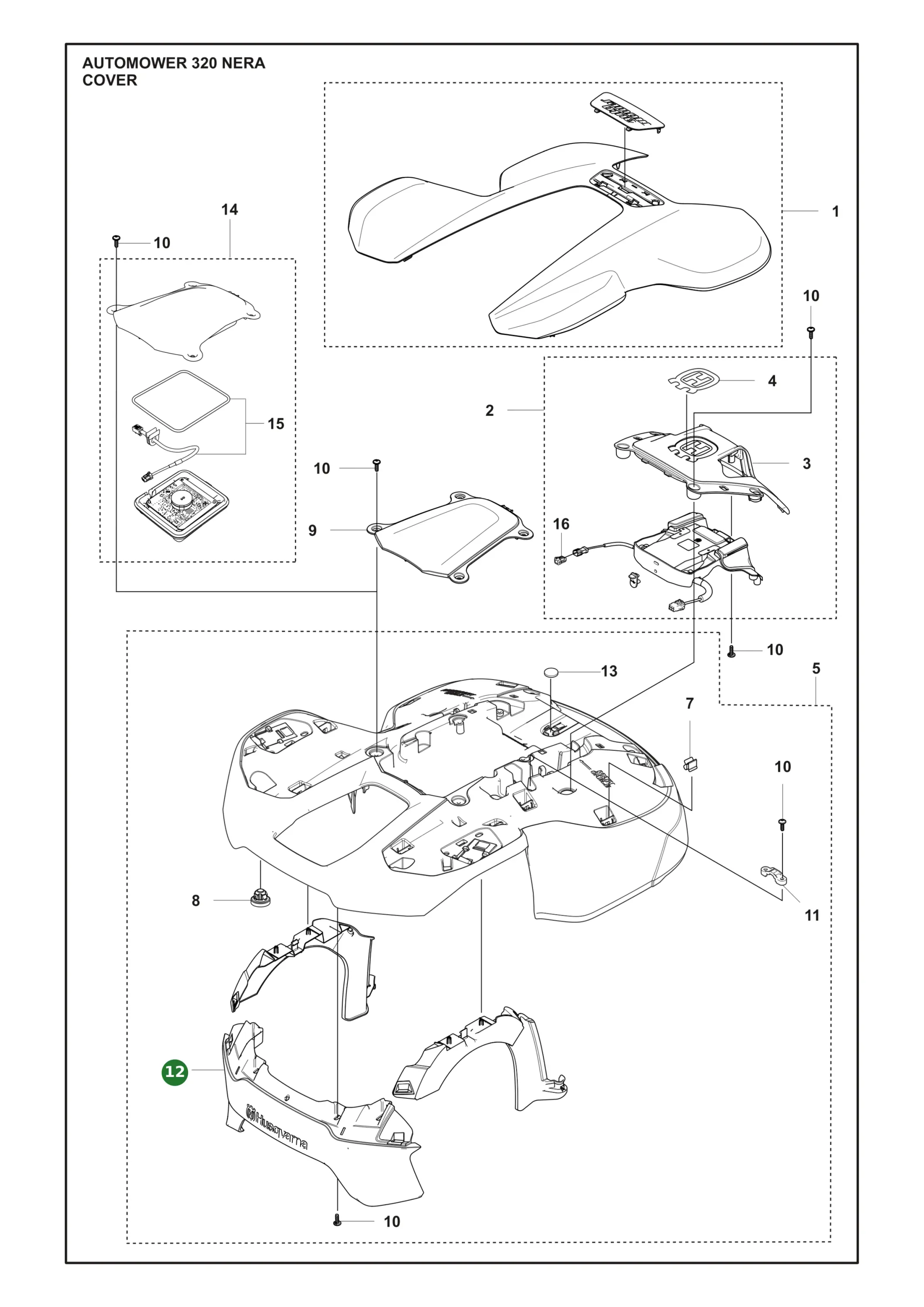 Original Husqvarna Sto&szlig;f&auml;nger hinten f&uuml;r...