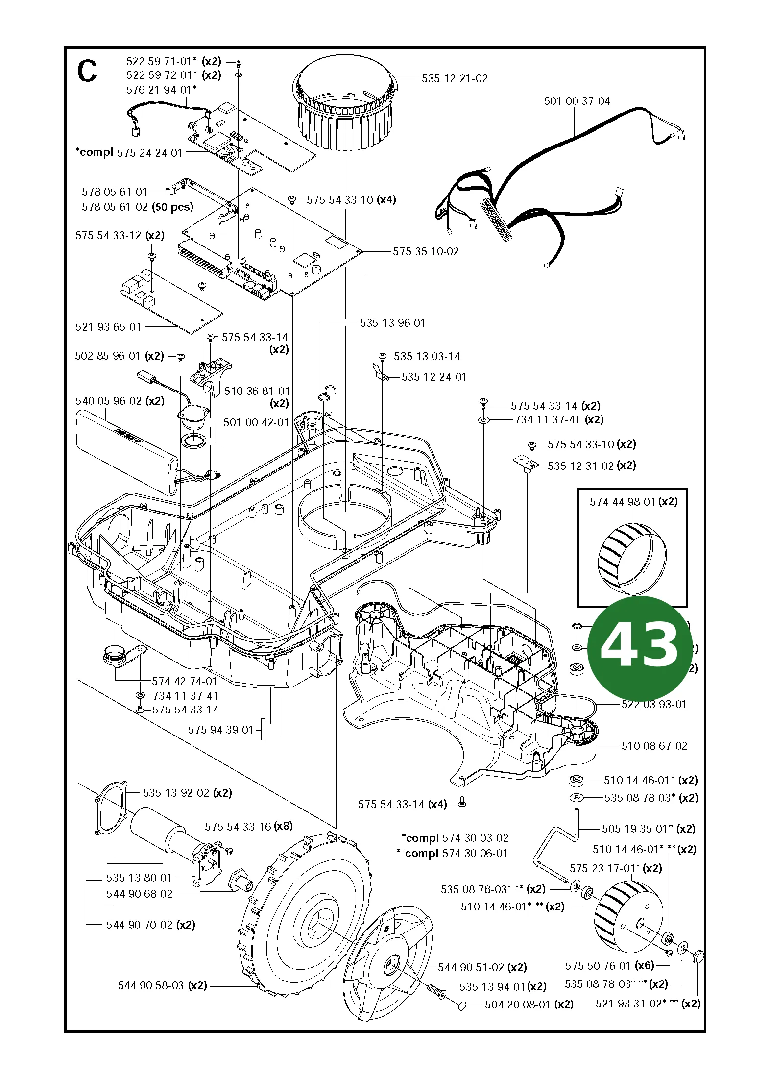 Position im Ersatzteilkatalog