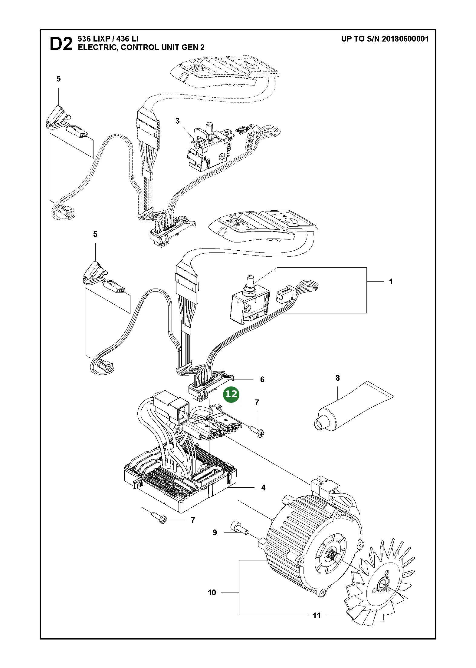 Kontaktst&uuml;ck f&uuml;r Husqvarna Motors&auml;gen...