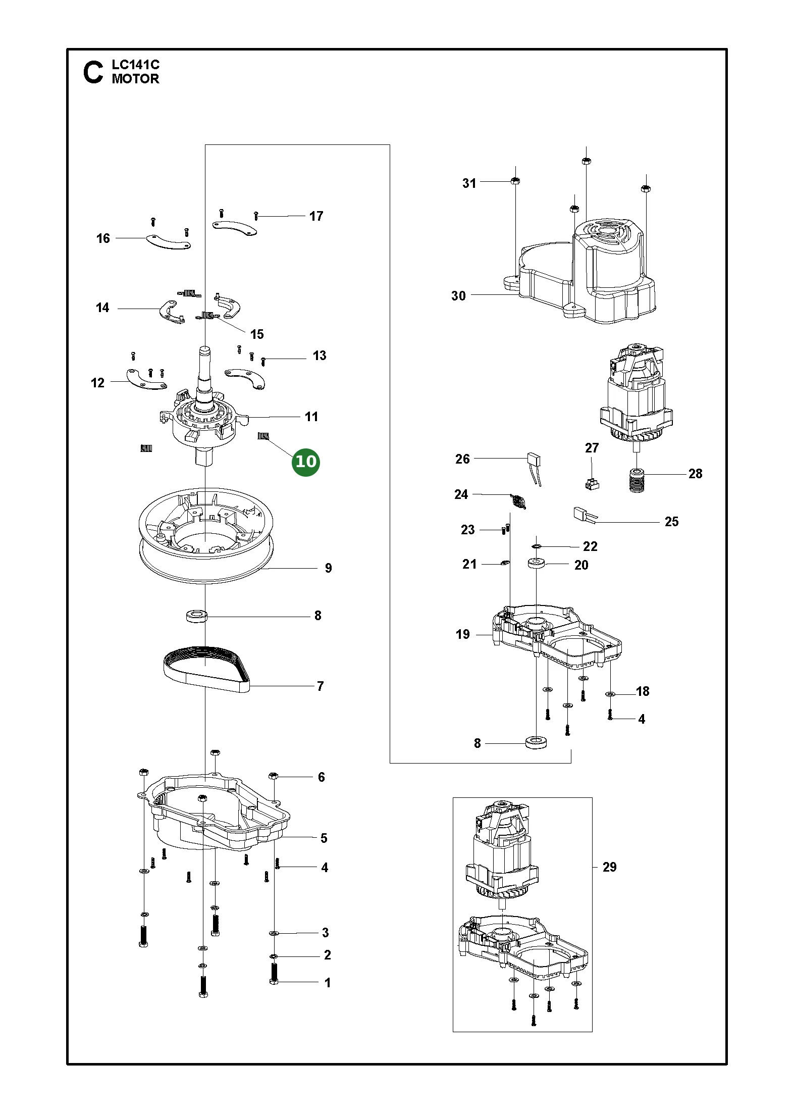 Position im Ersatzteilkatalog