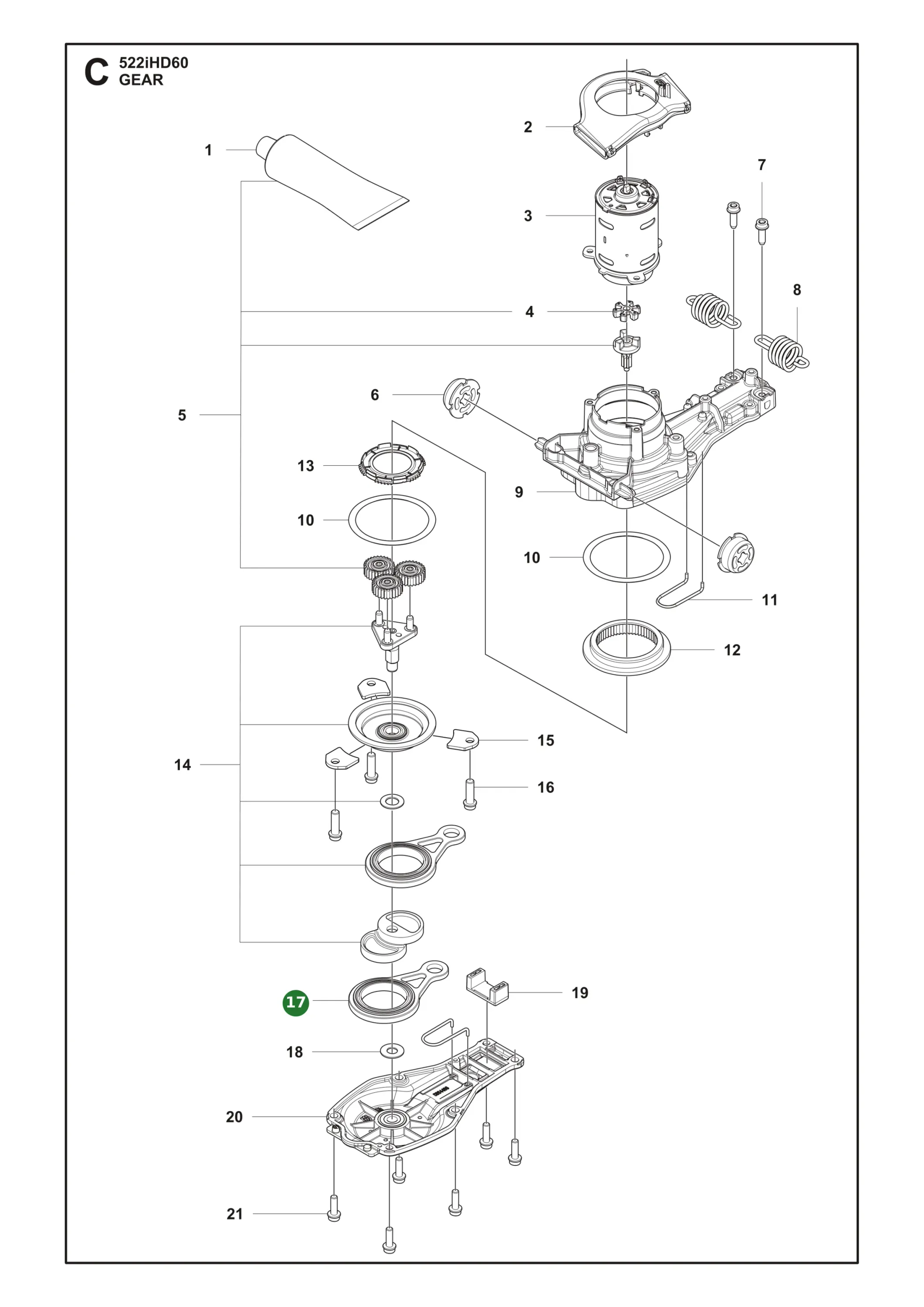 Position im Ersatzteilkatalog