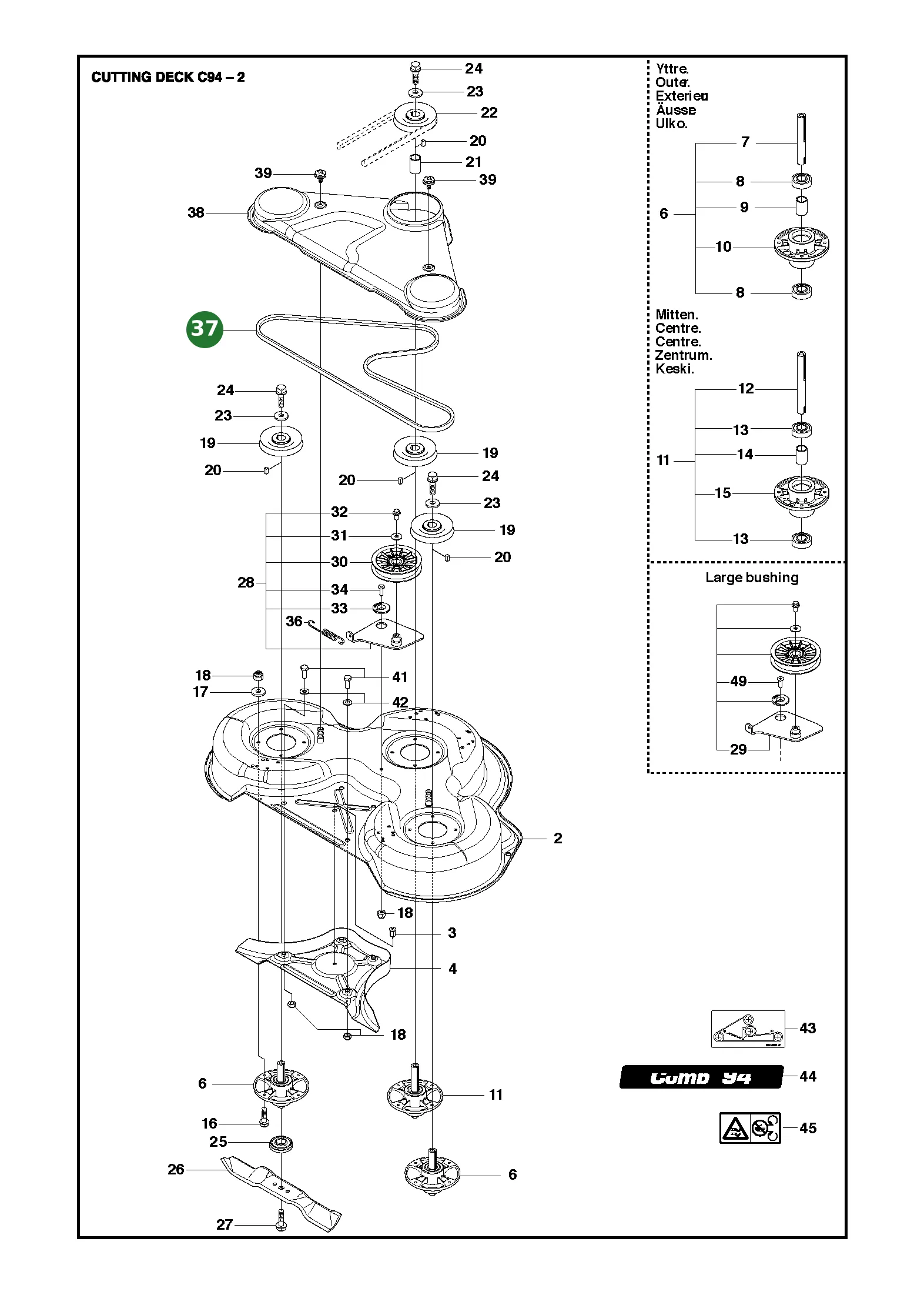 Position im Ersatzteilkatalog