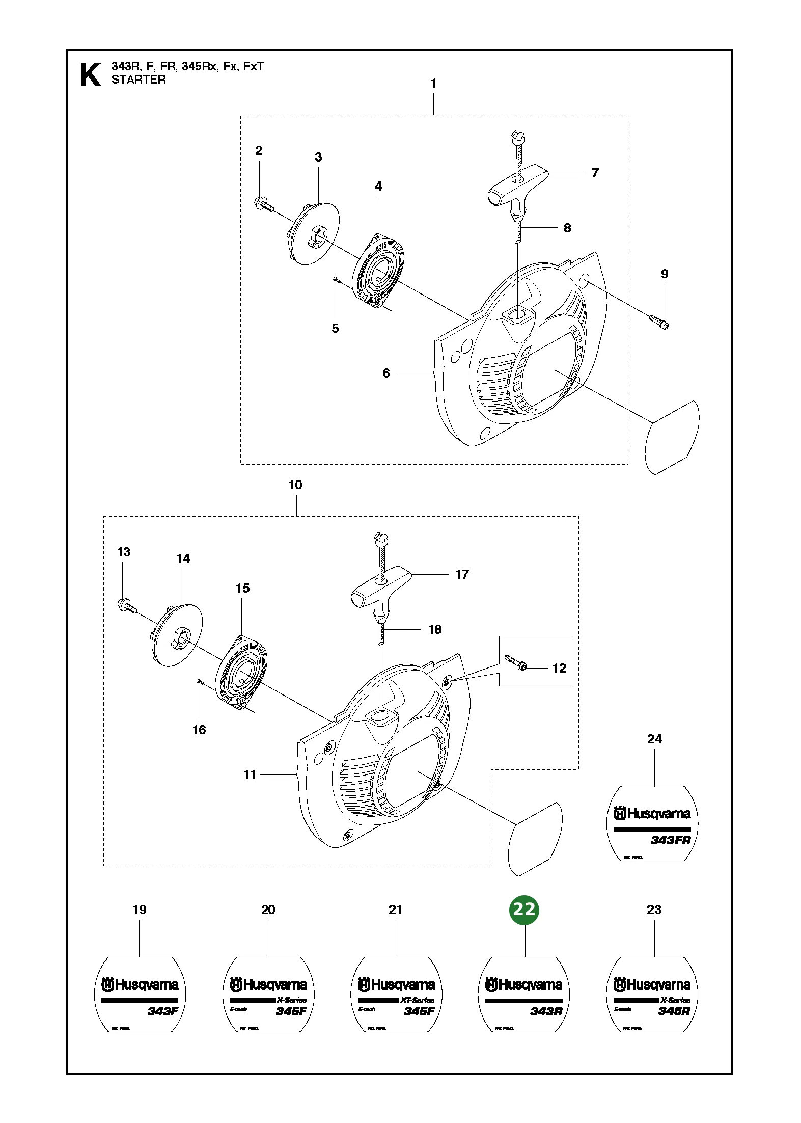 Position im Ersatzteilkatalog