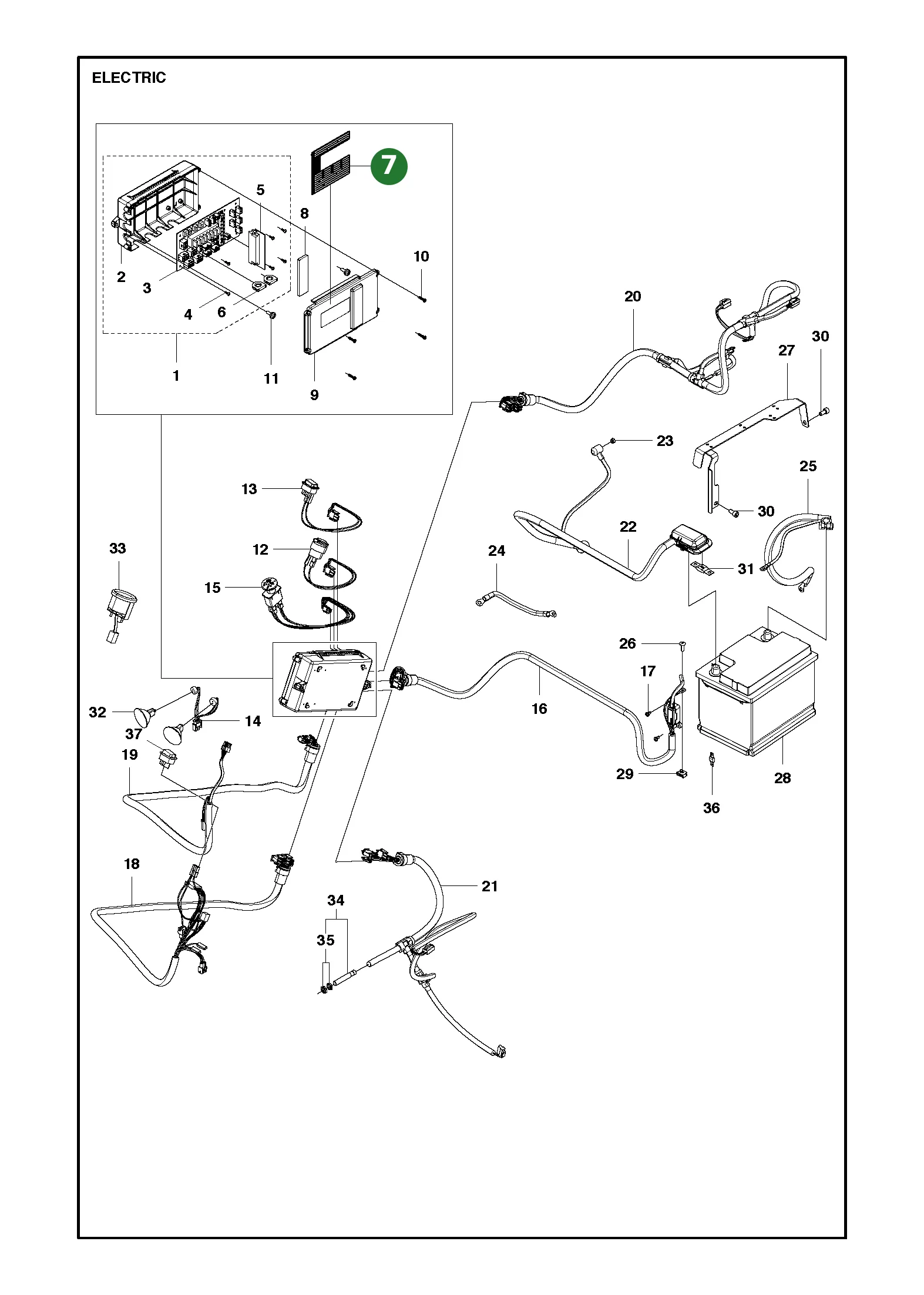 Position im Ersatzteilkatalog
