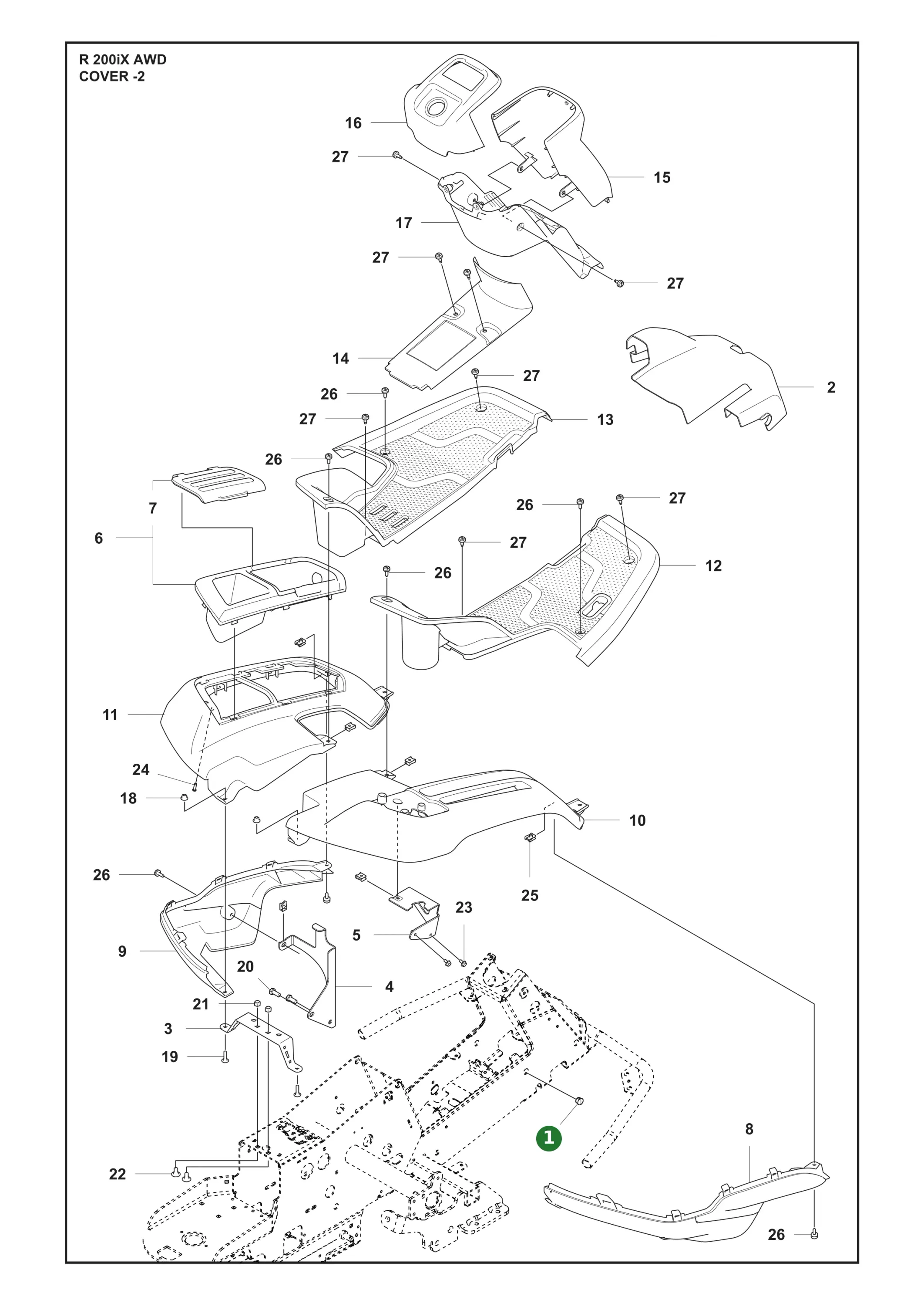 Position im Ersatzteilkatalog