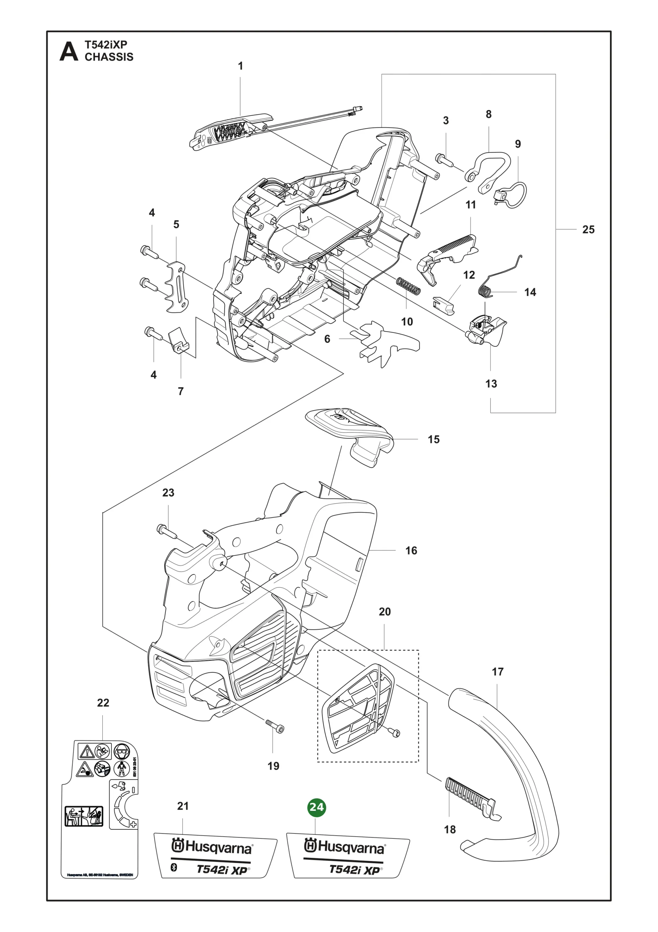 Position im Ersatzteilkatalog