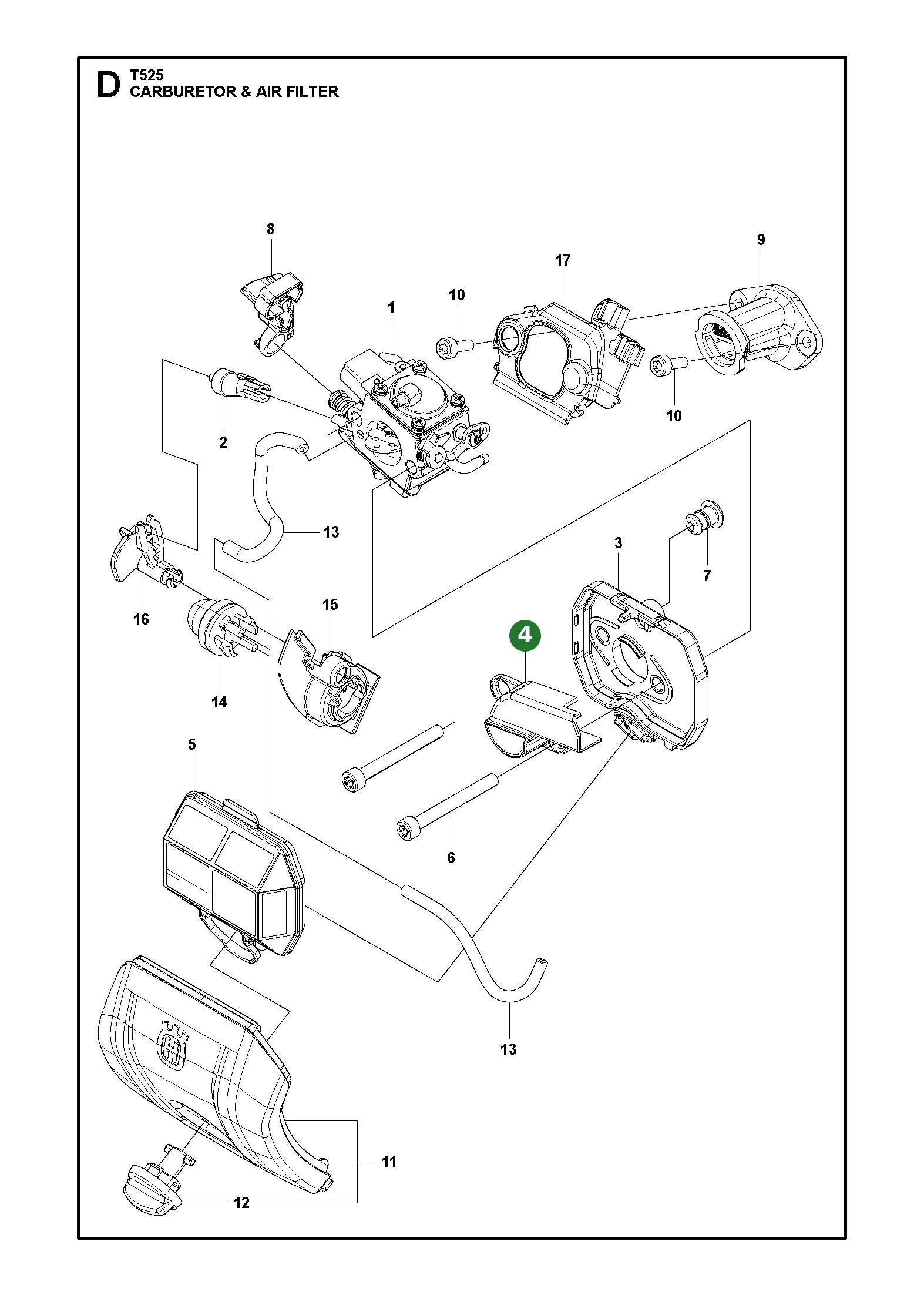 Position im Ersatzteilkatalog