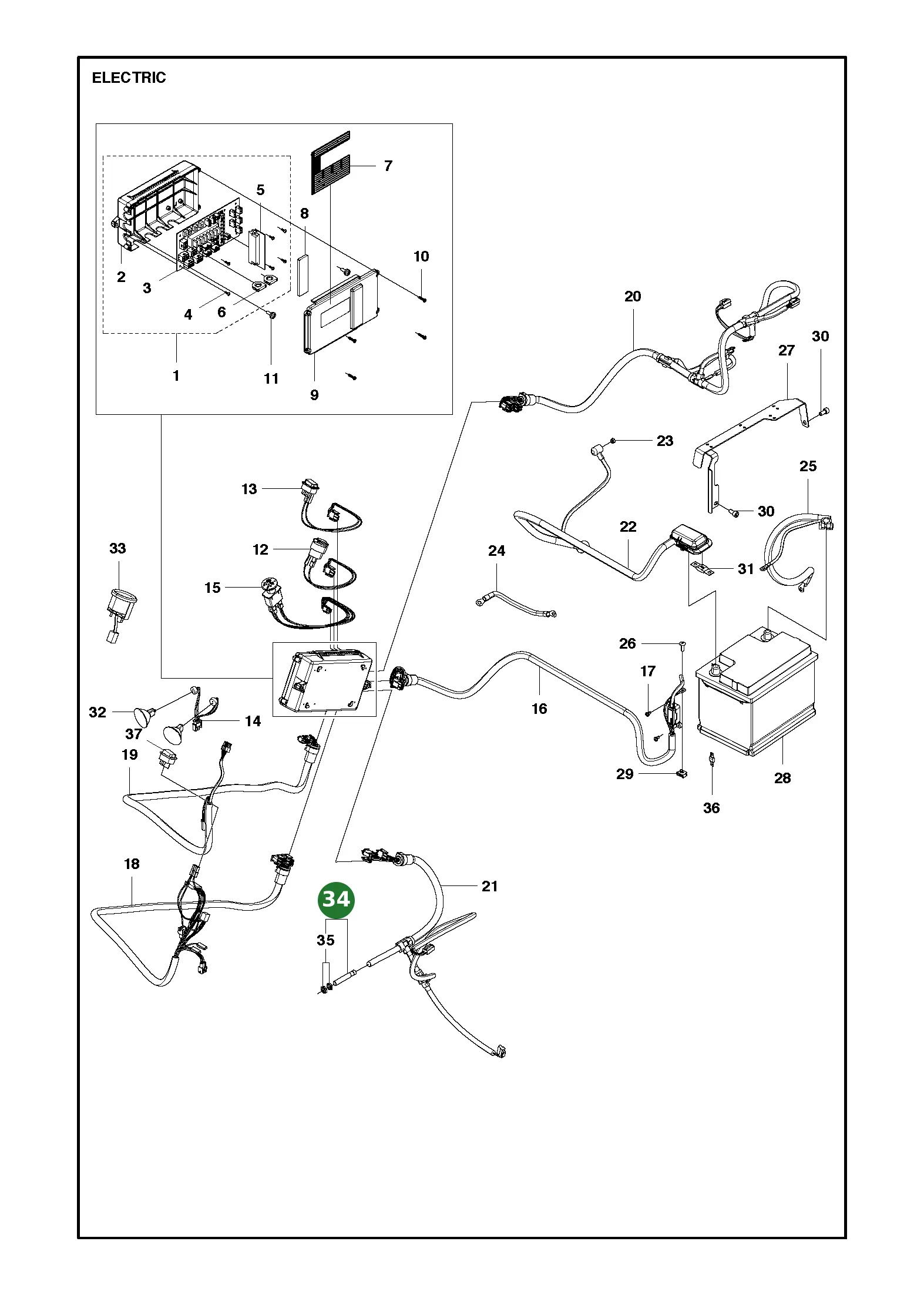 Position im Ersatzteilkatalog