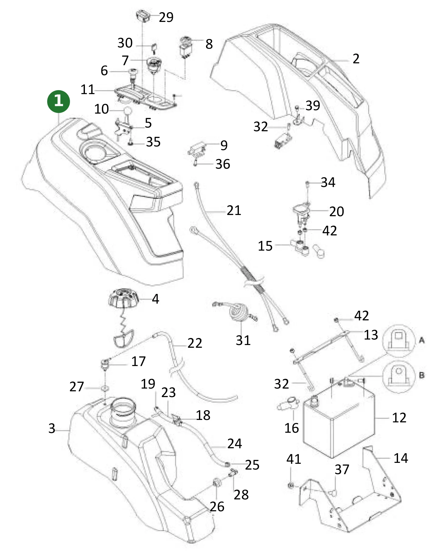 Position im Ersatzteilkatalog