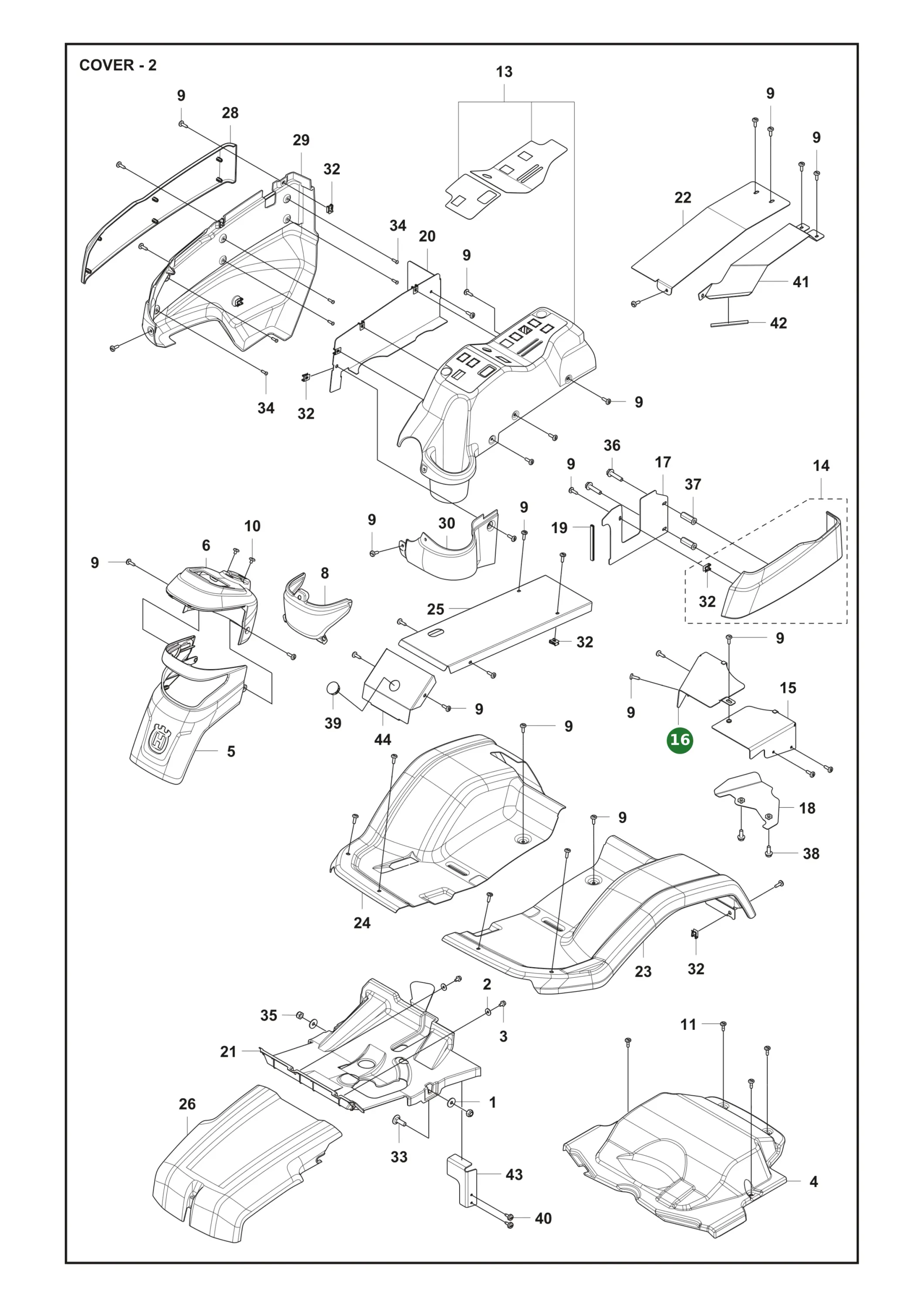 Position im Ersatzteilkatalog