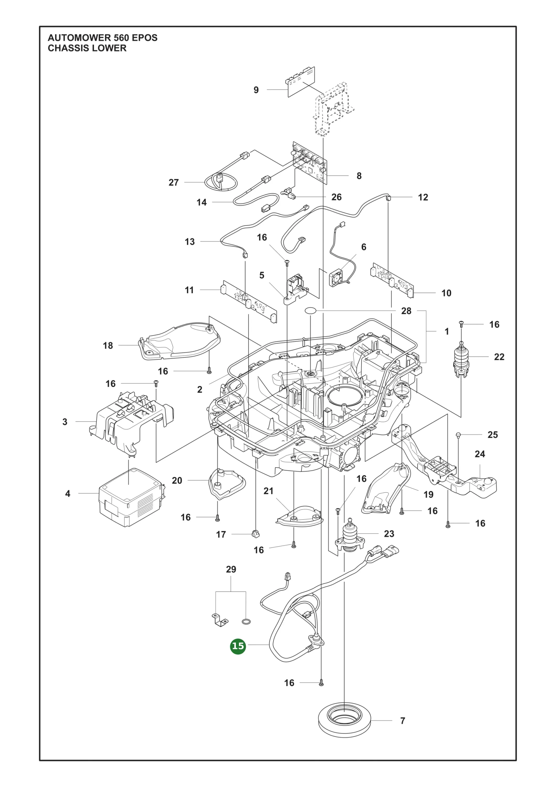 Position im Ersatzteilkatalog