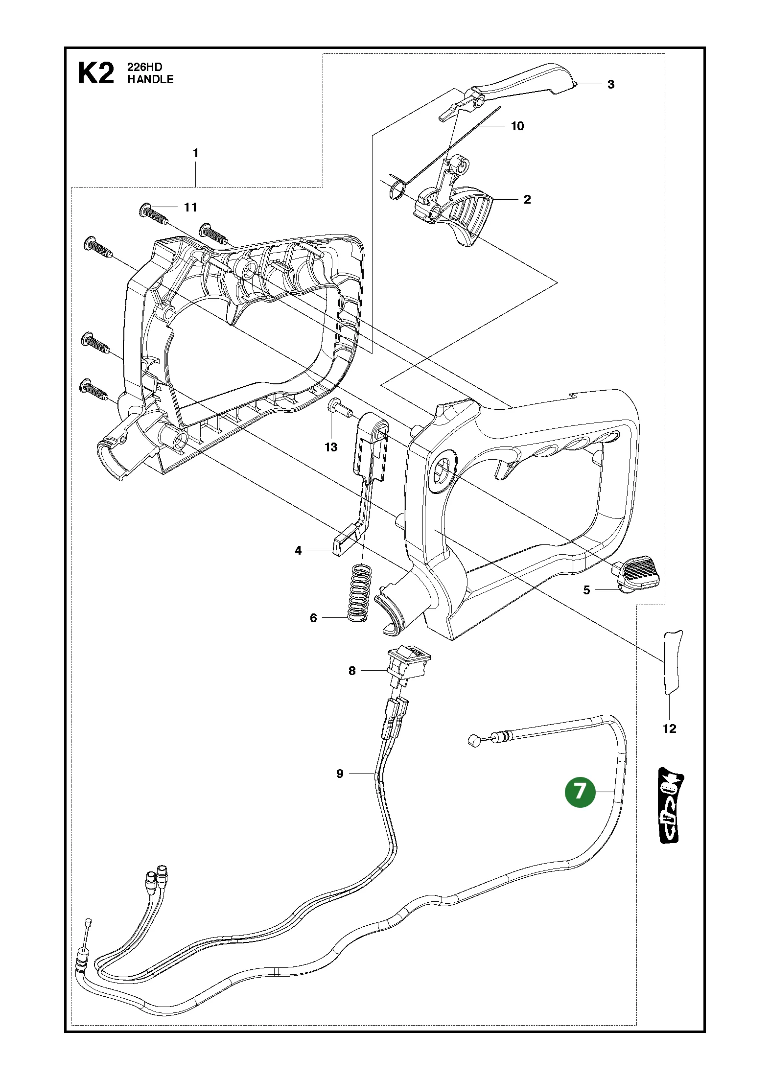 Position im Ersatzteilkatalog