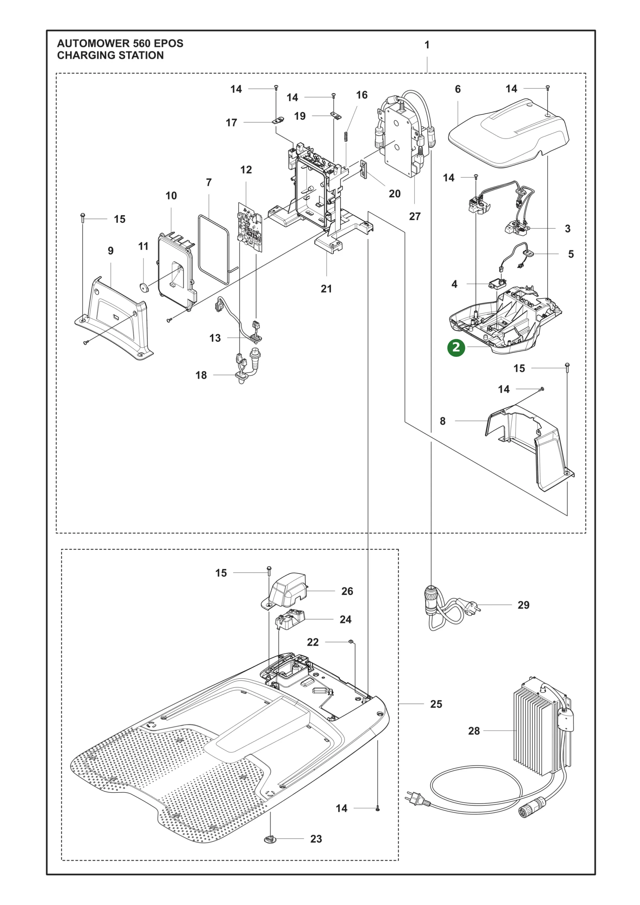 Position im Ersatzteilkatalog