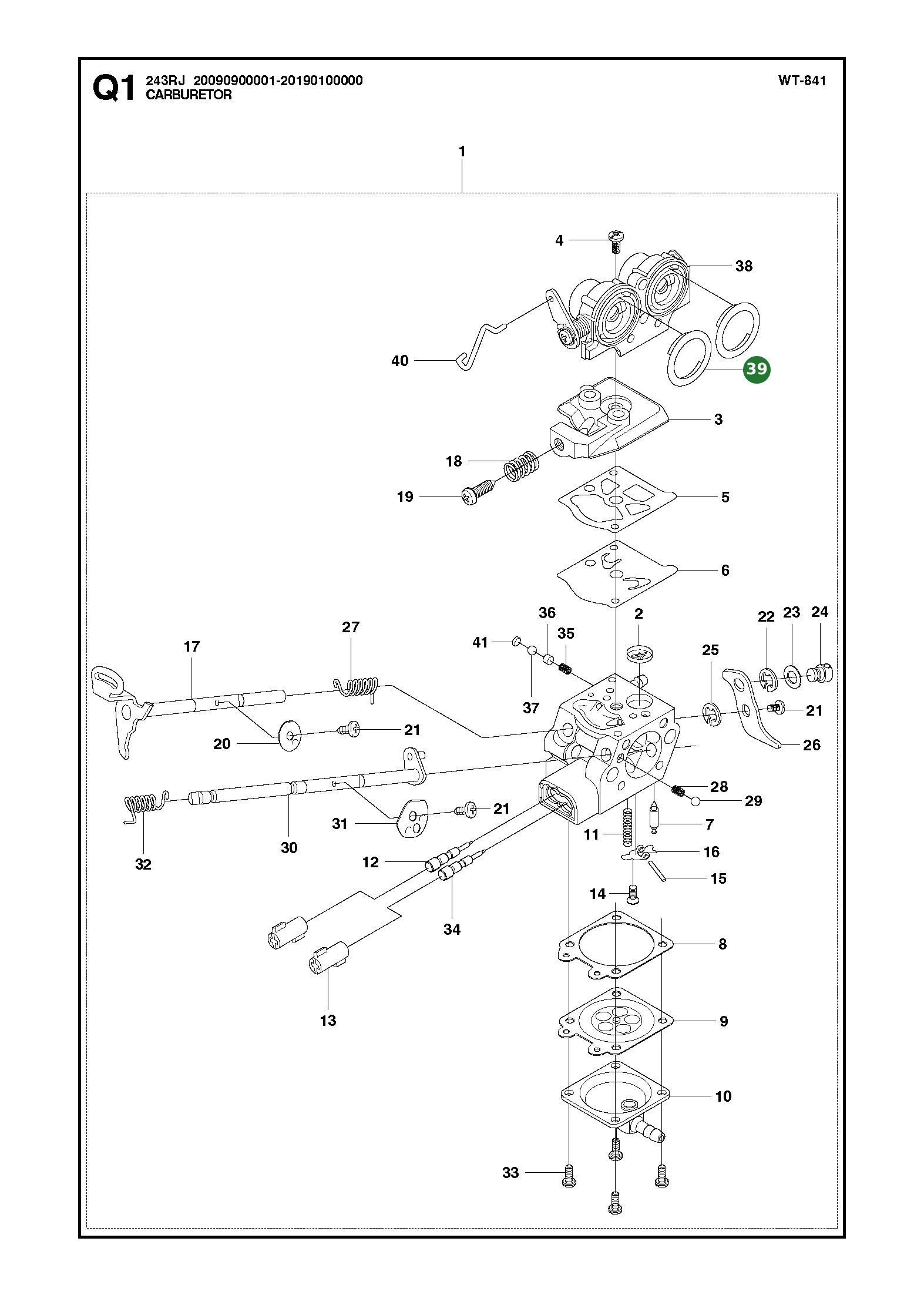 Position im Ersatzteilkatalog
