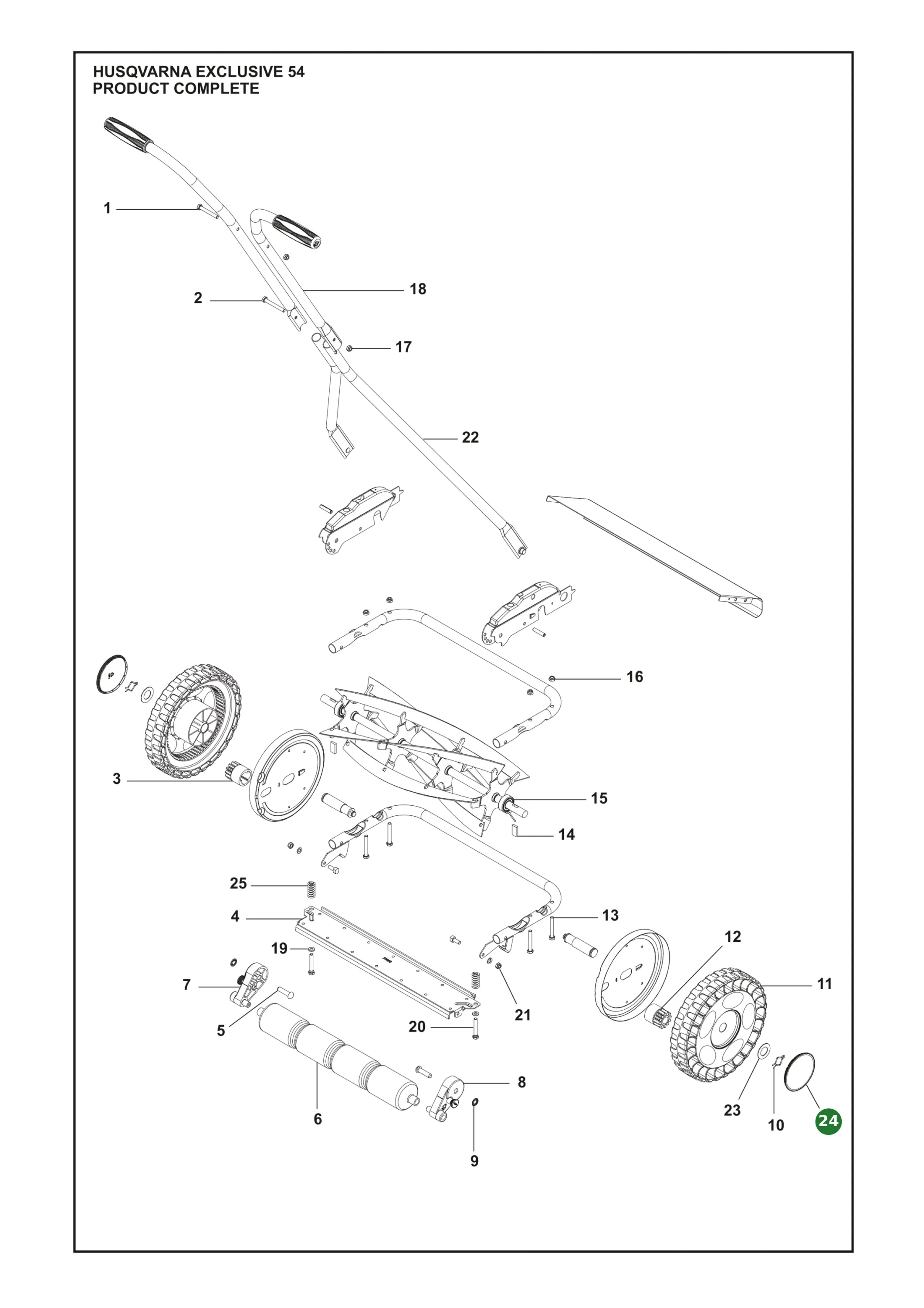 Husqvarna Grasfangsack 45L