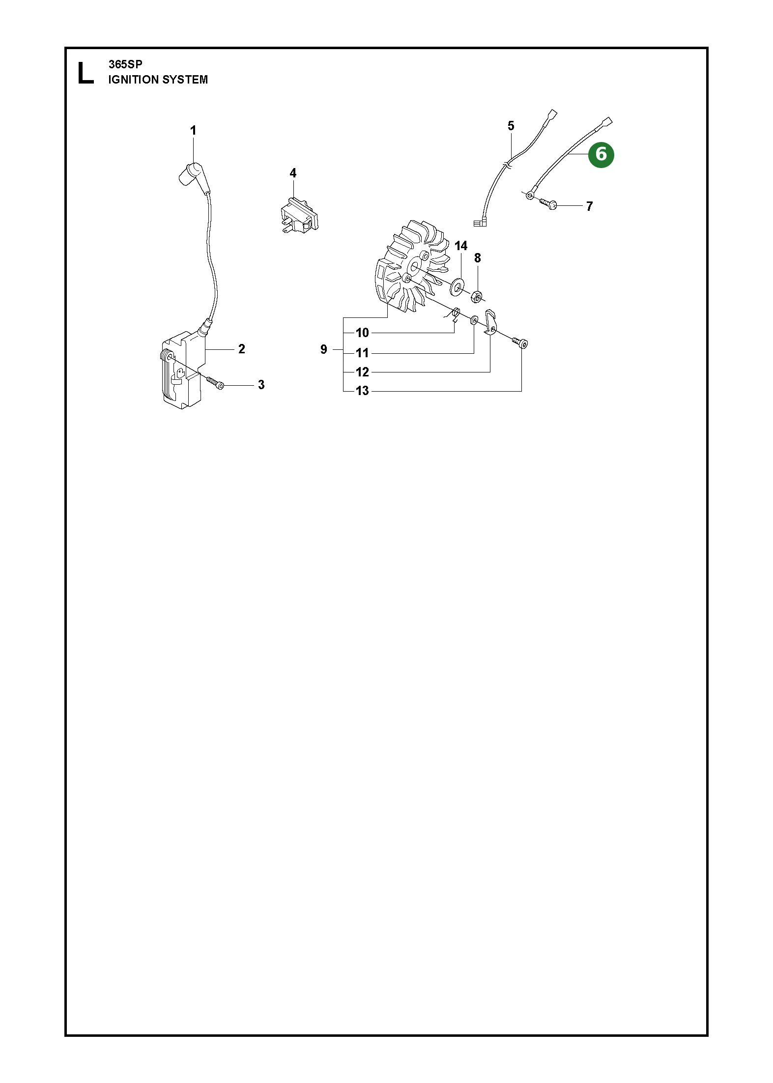 Kabel f&uuml;r Husqvarna Motors&auml;gen