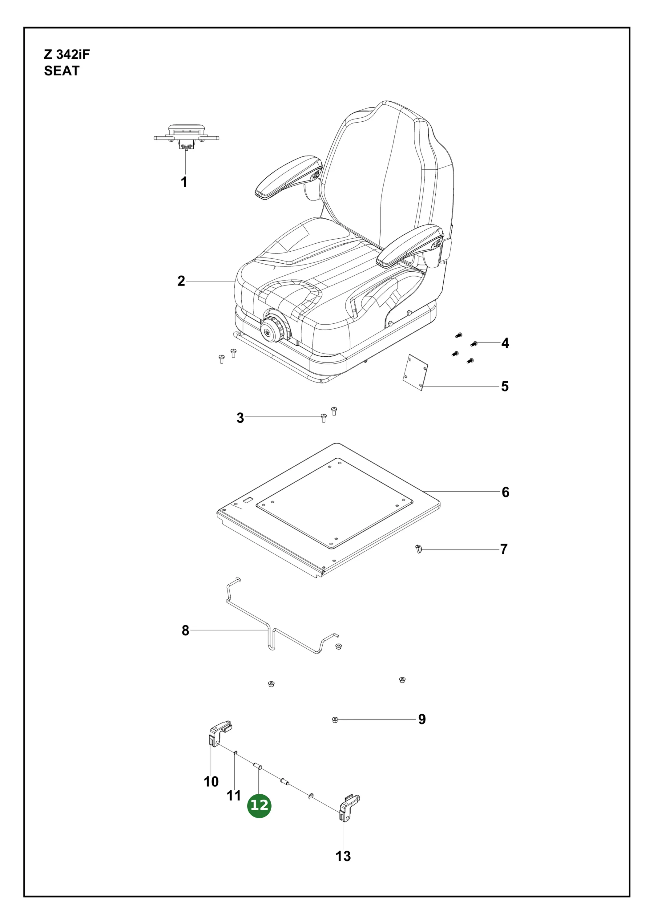 Position im Ersatzteilkatalog