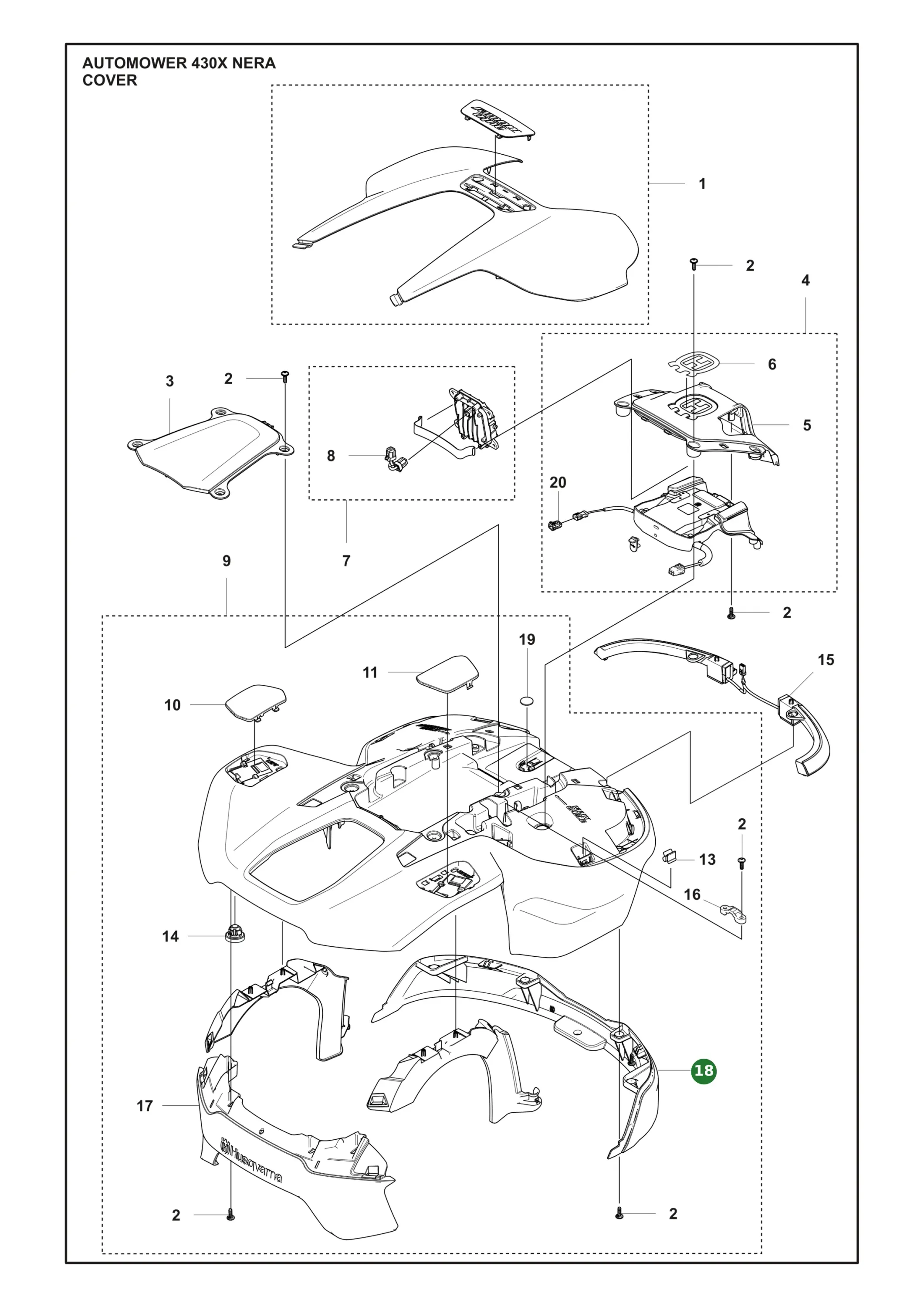 Original Husqvarna Sto&szlig;f&auml;nger vorn f&uuml;r...