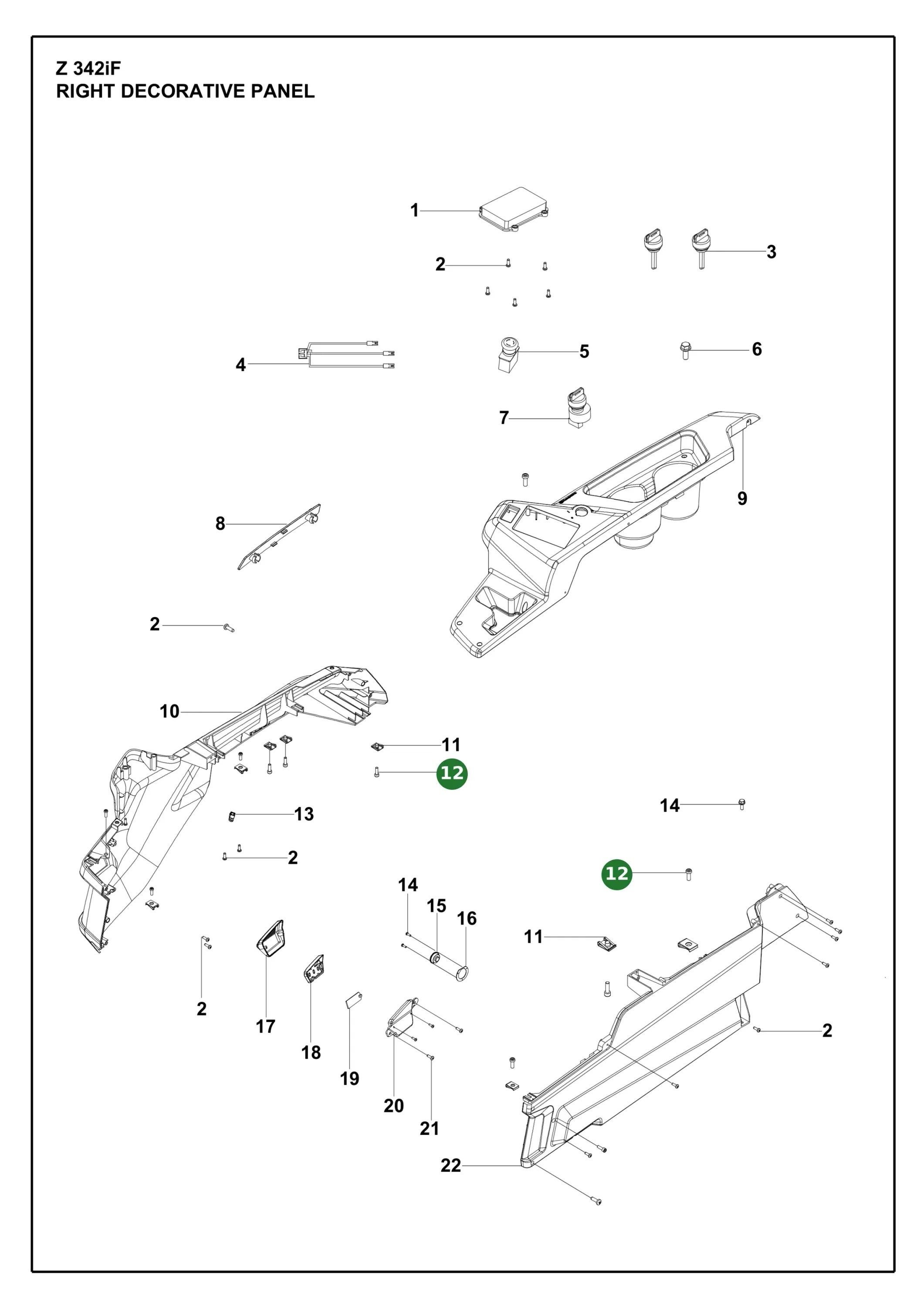 Position im Ersatzteilkatalog